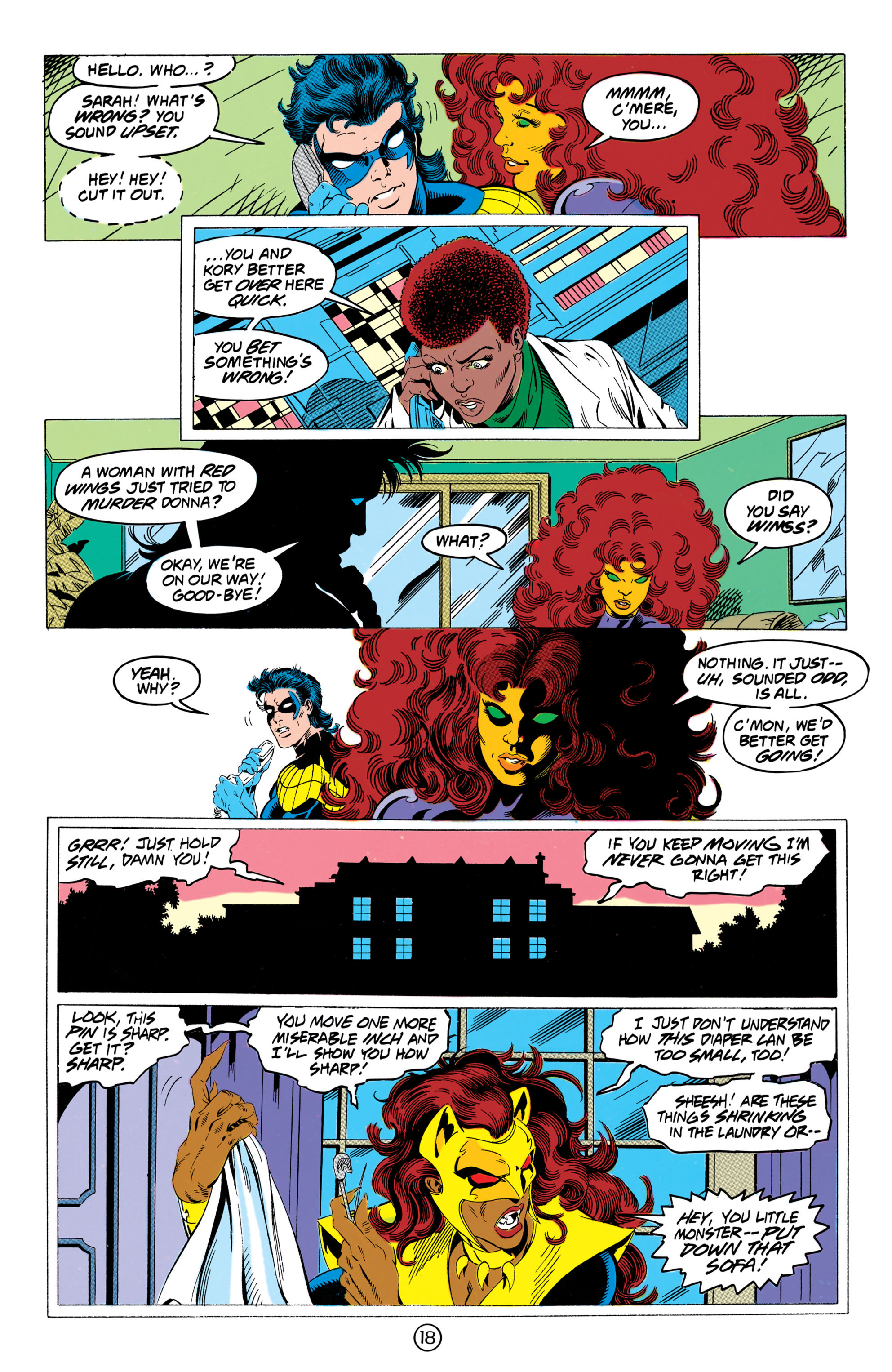 Read online The New Titans (1988) comic -  Issue #88 - 19