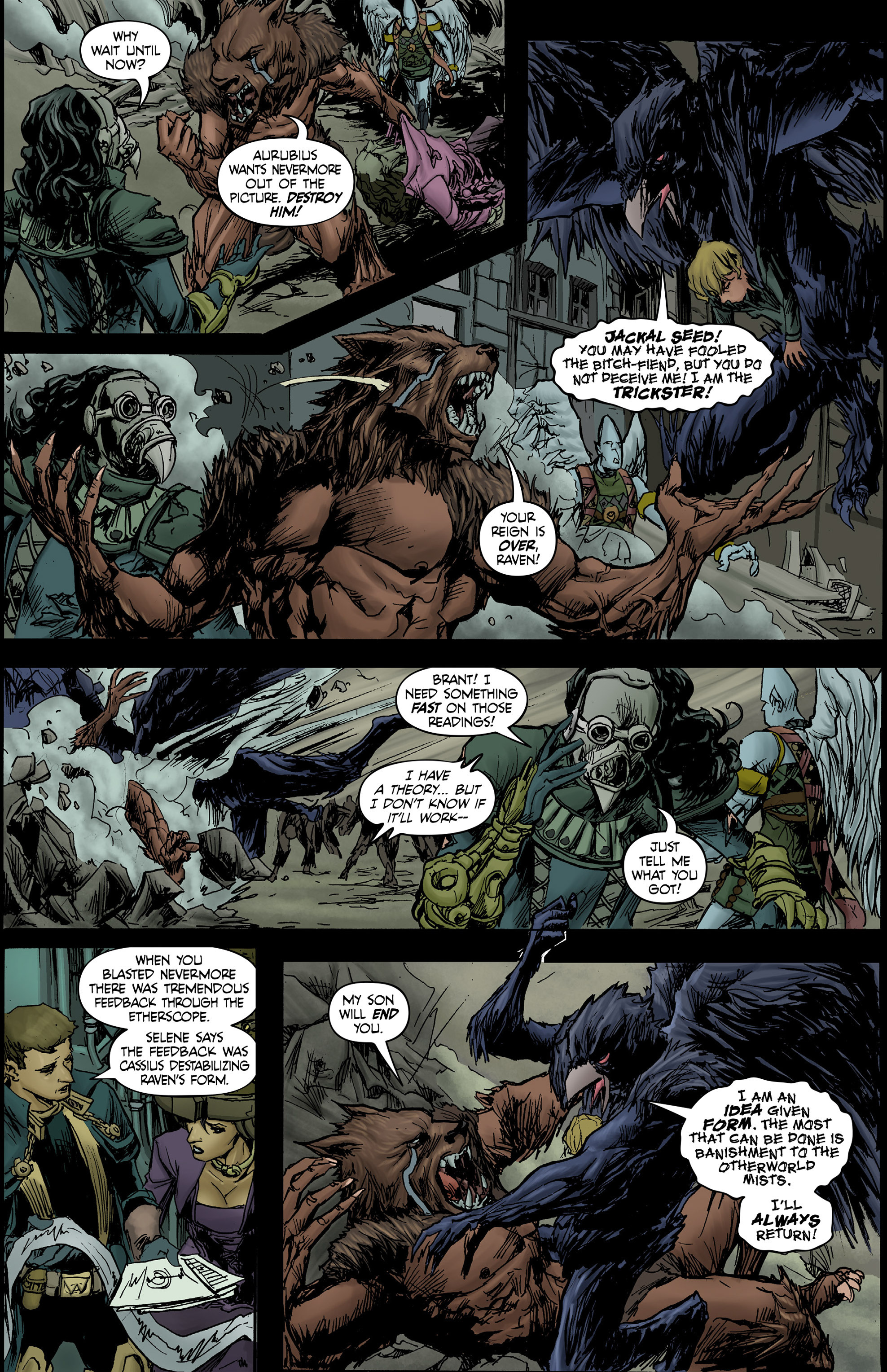 Read online Raven Nevermore comic -  Issue #9 - 20