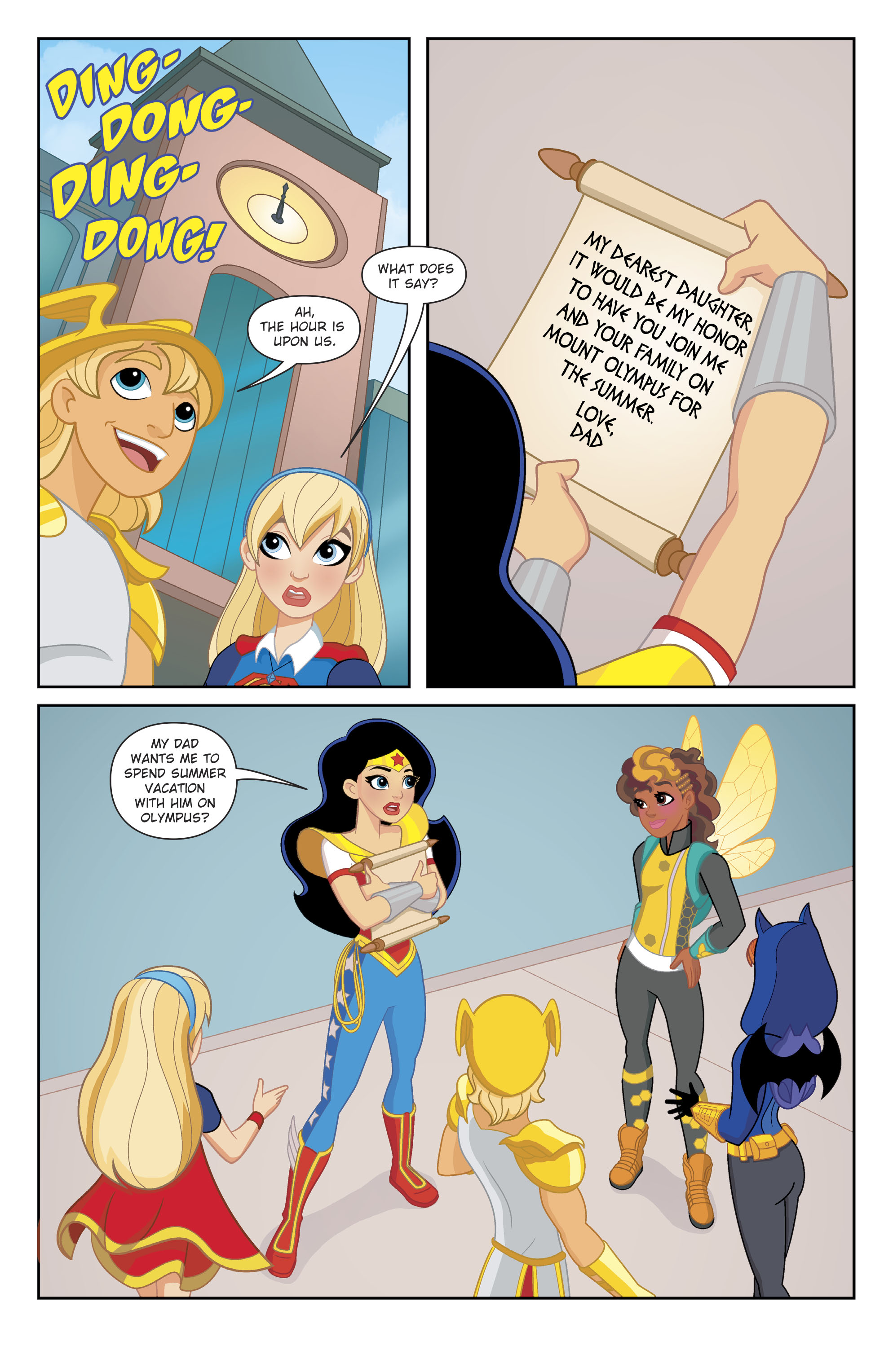 Read online Free Comic Book Day 2017 comic -  Issue # DC Super Hero Girls - 9