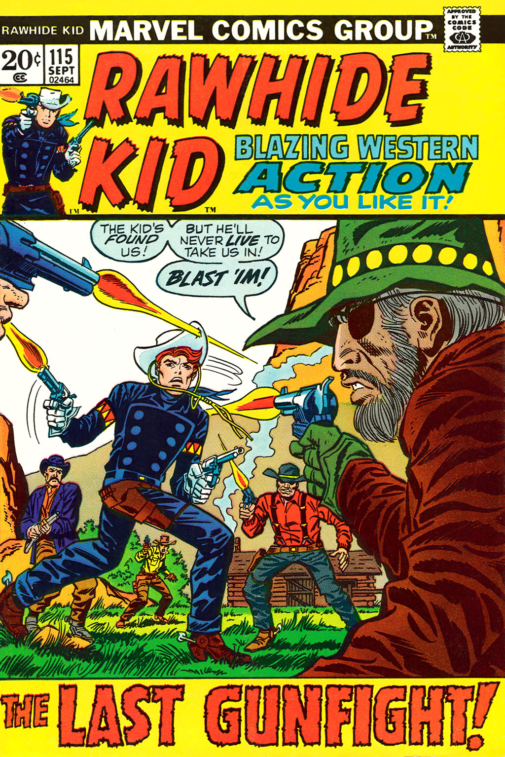 Read online The Rawhide Kid comic -  Issue #115 - 1