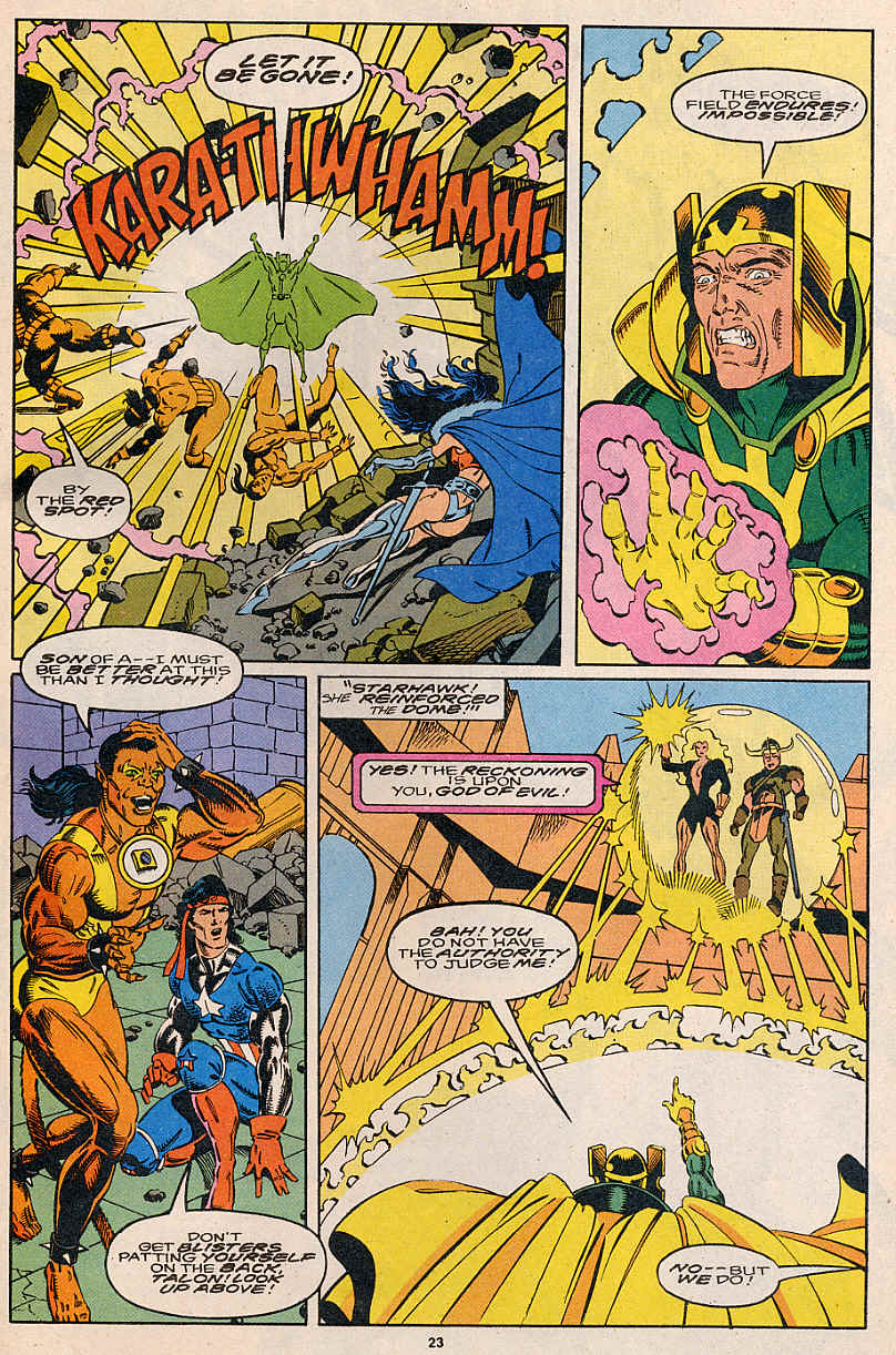Read online Guardians of the Galaxy (1990) comic -  Issue #43 - 19