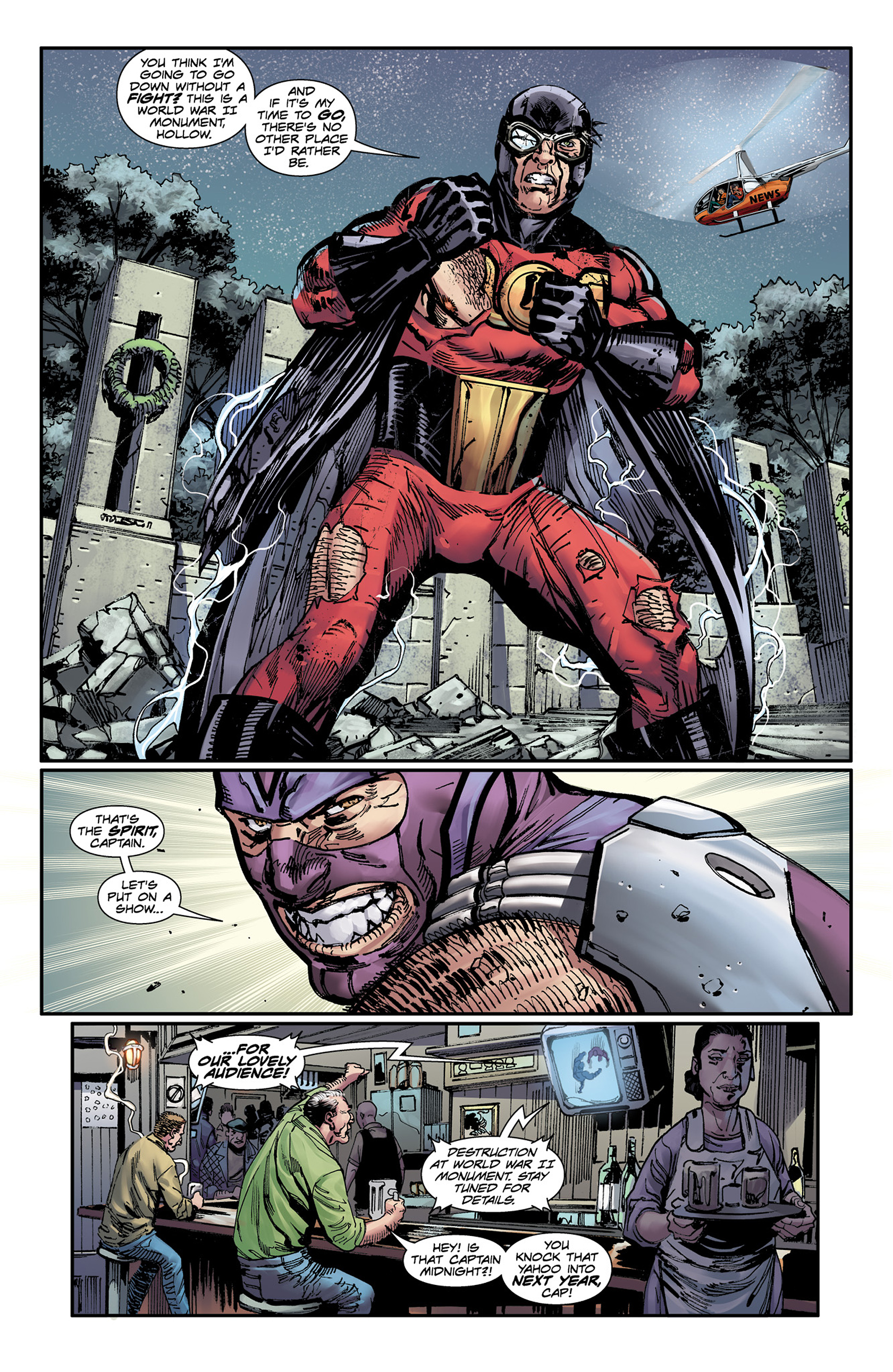 Read online Captain Midnight comic -  Issue #7 - 8