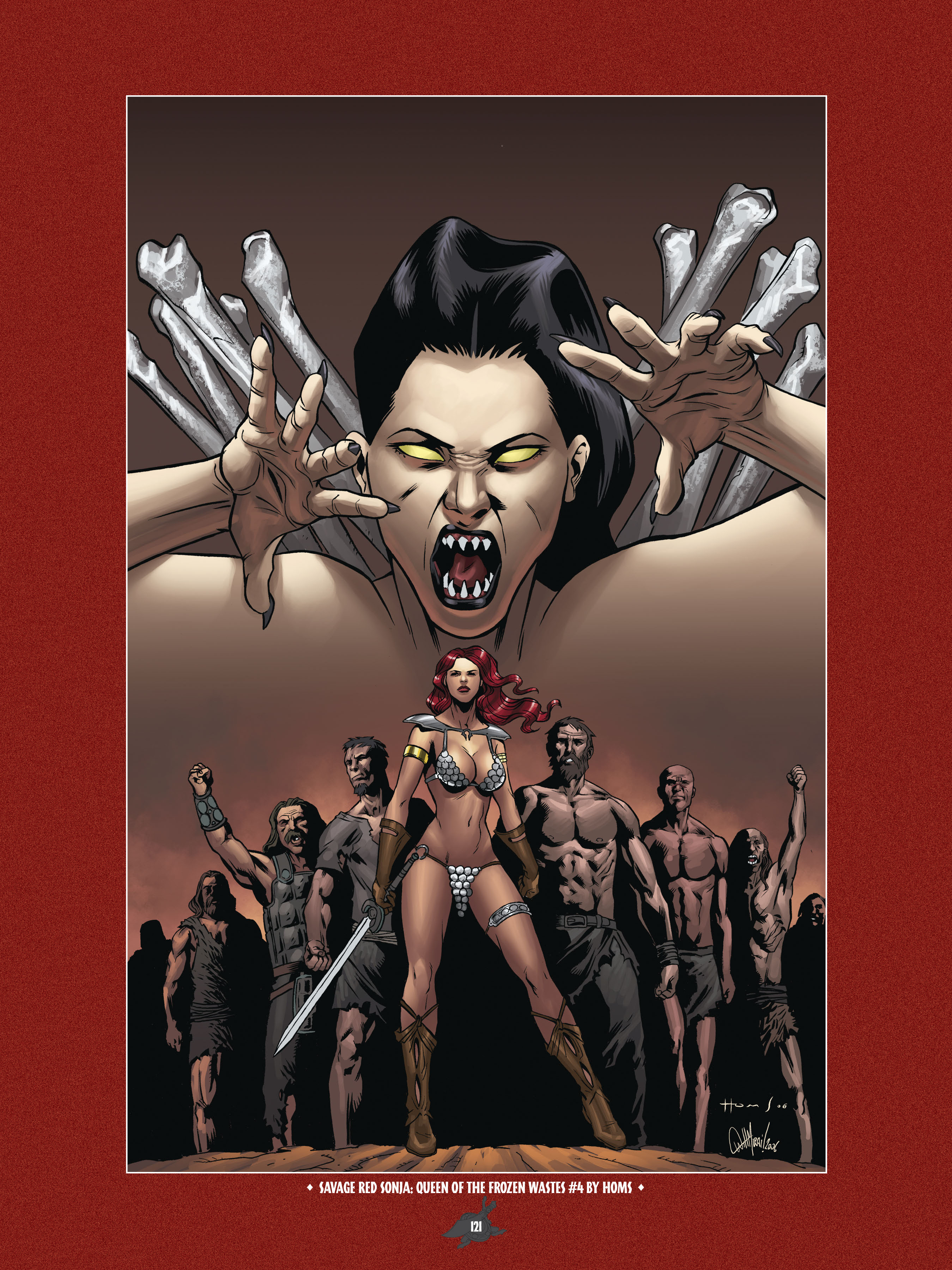 Read online The Art of Red Sonja comic -  Issue # TPB 1 (Part 2) - 20