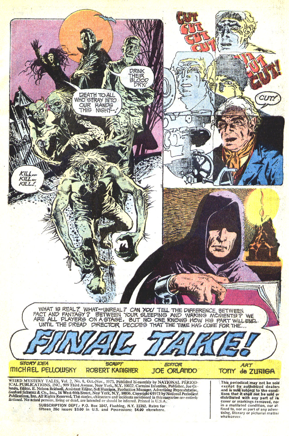 Read online Weird Mystery Tales comic -  Issue #8 - 2