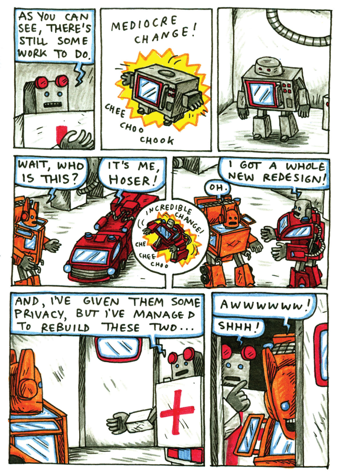 Read online Incredible Change-Bots comic -  Issue # TPB 2 - 47