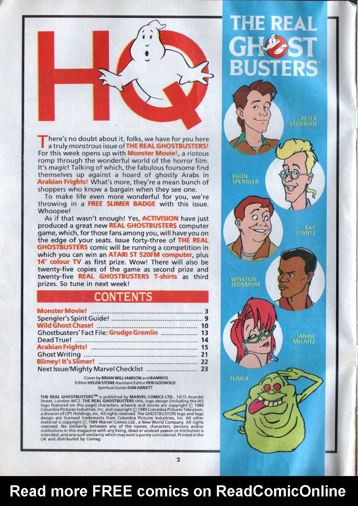 Read online The Real Ghostbusters comic -  Issue #42 - 2