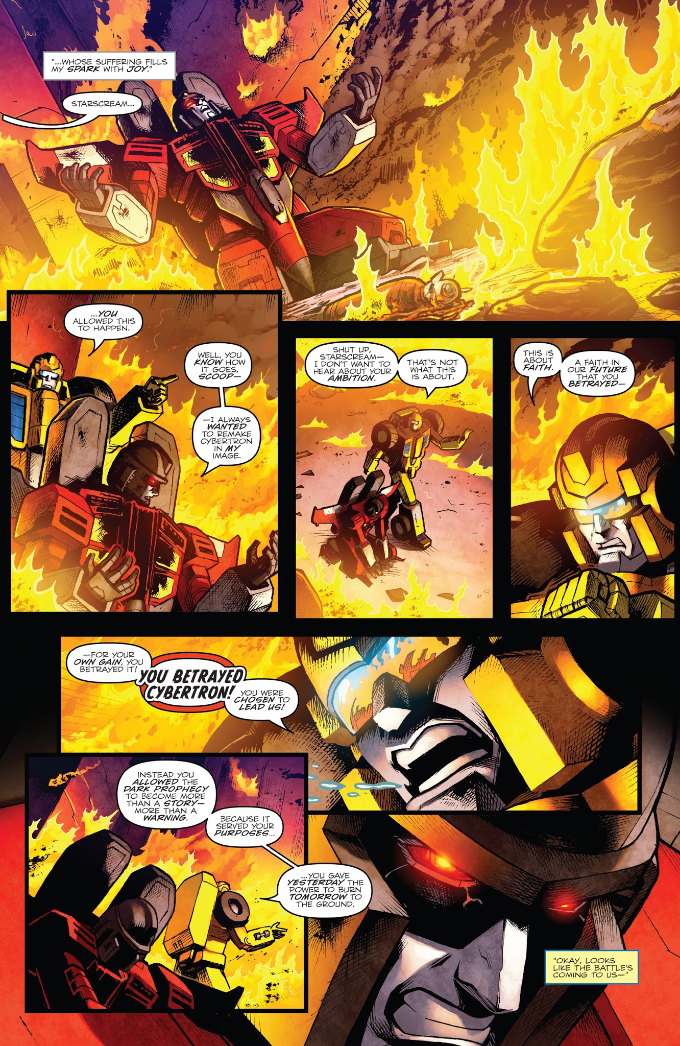 Read online The Transformers: Dark Cybertron comic -  Issue # TPB 2 - 24