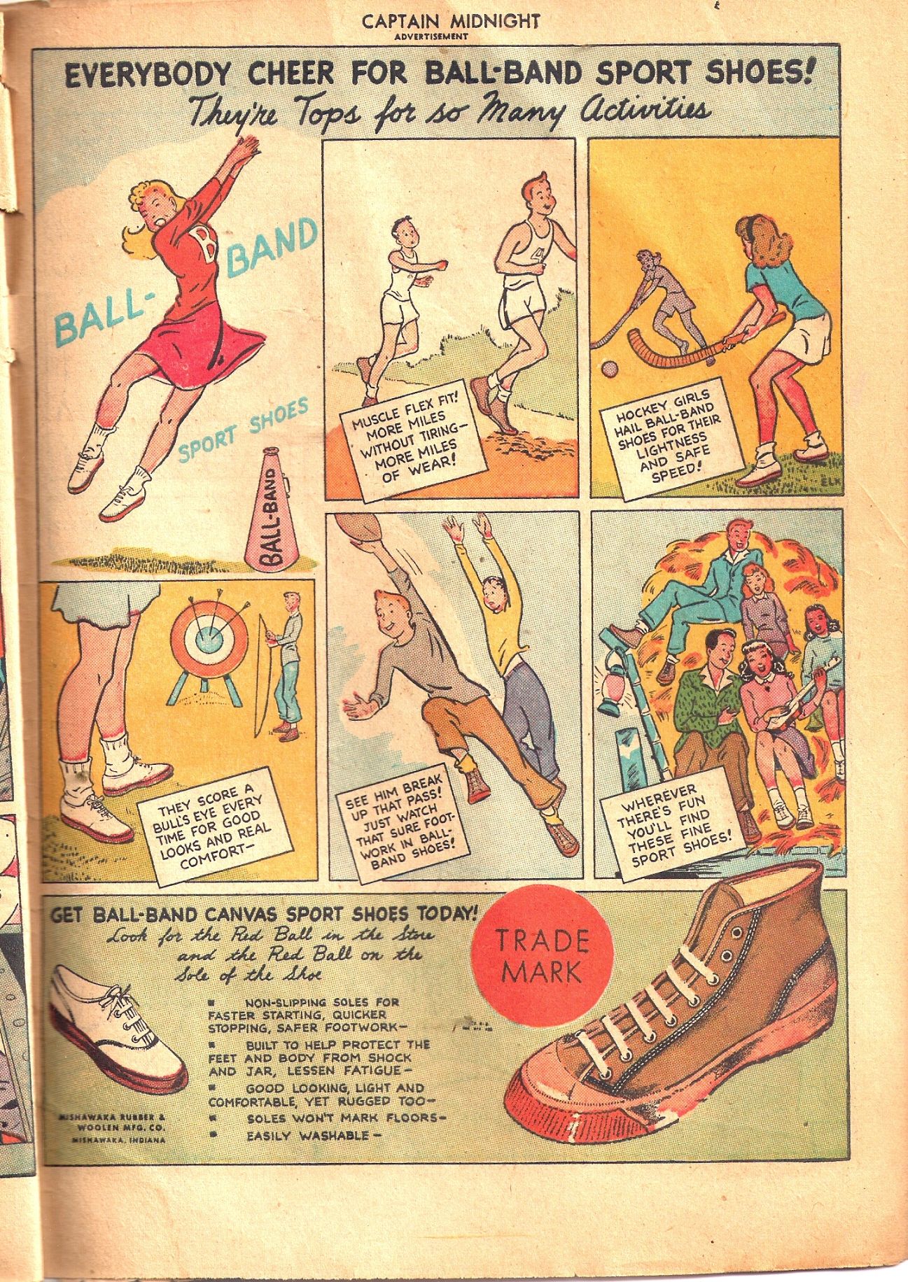 Read online Captain Midnight (1942) comic -  Issue #45 - 49