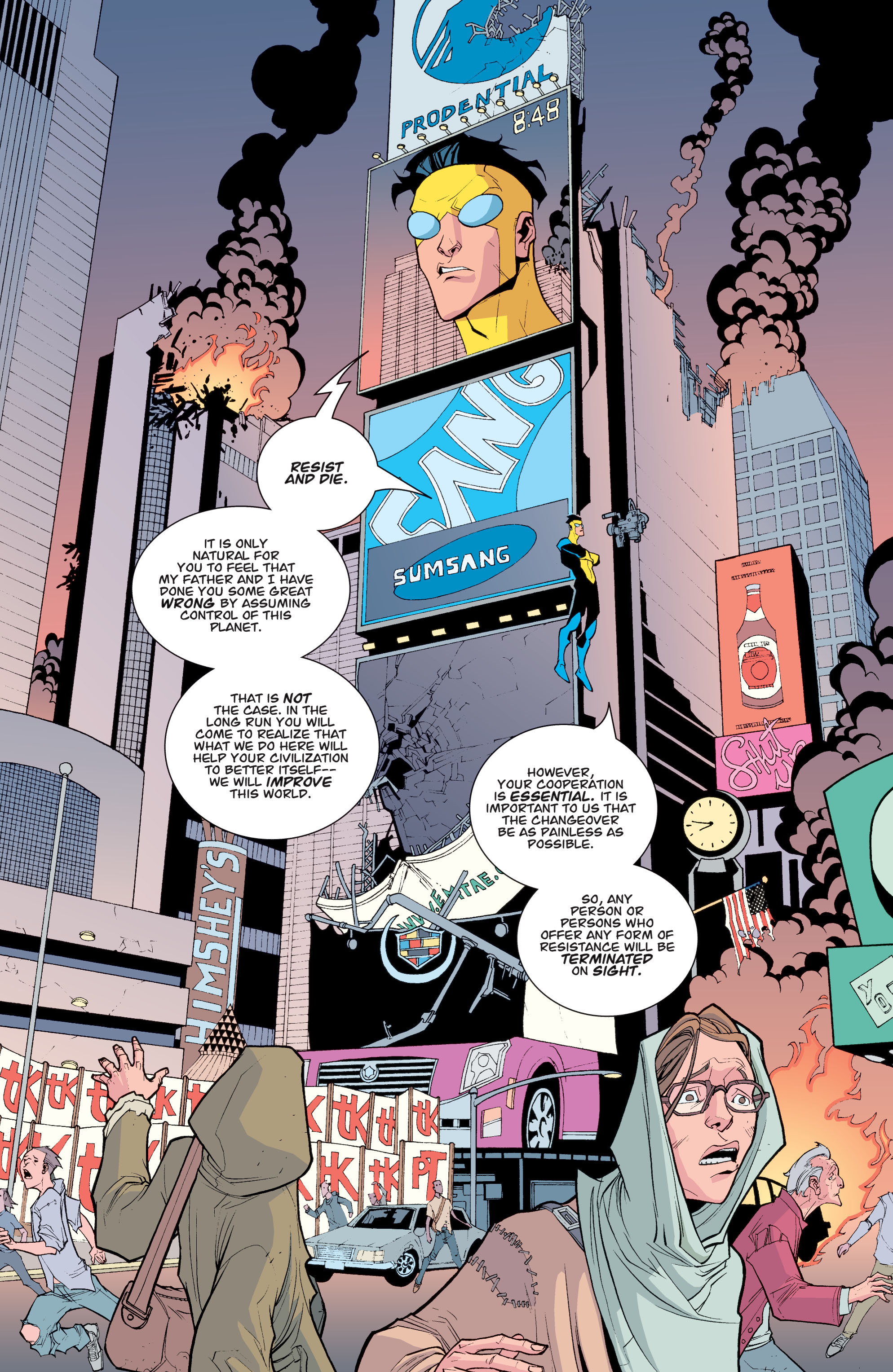 Read online Invincible comic -  Issue # _TPB 4 - Head of The Class - 64