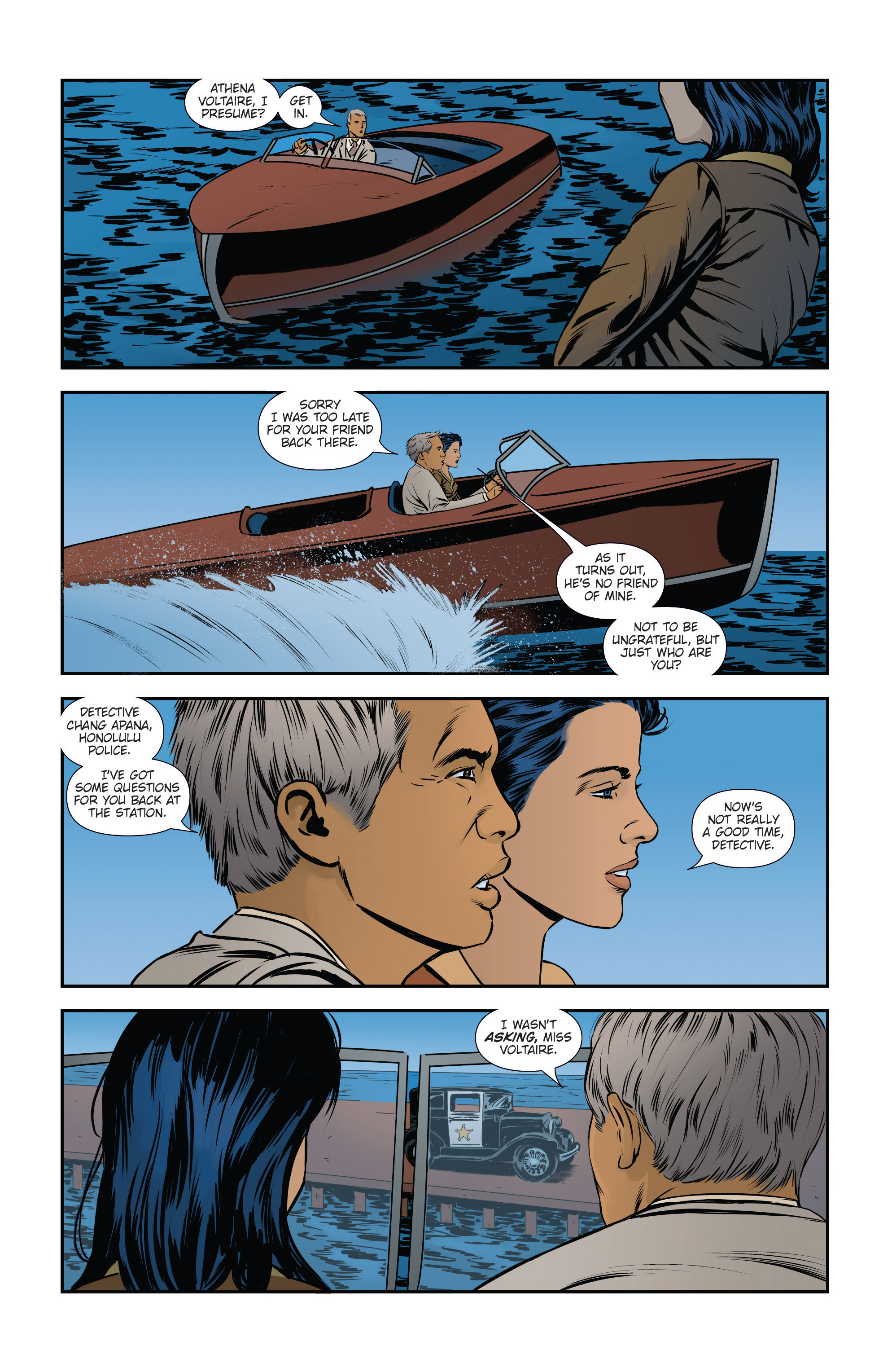 Read online Athena Voltaire and the Volcano Goddess comic -  Issue #3 - 5