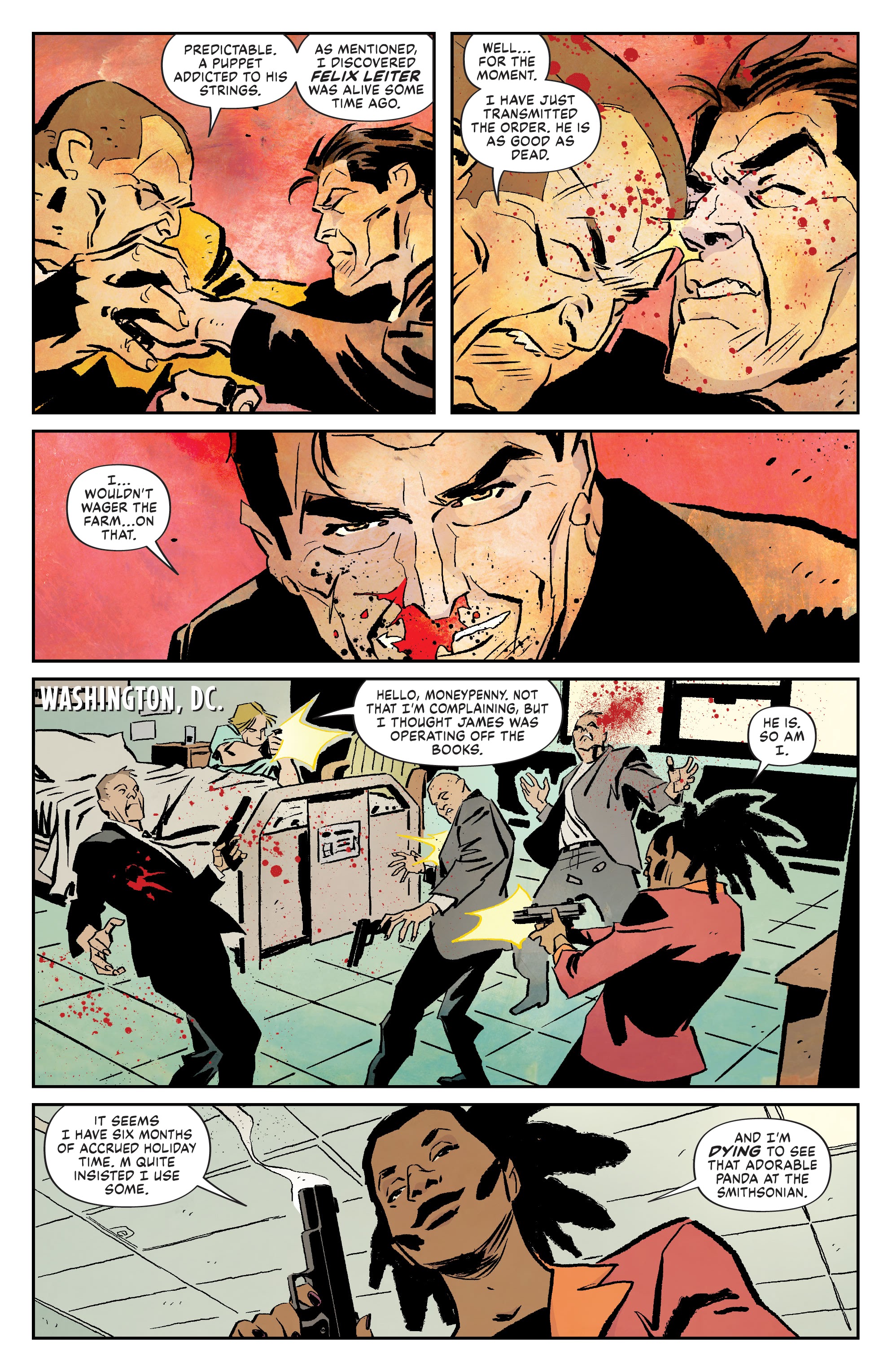 Read online James Bond: Agent of Spectre comic -  Issue #5 - 15