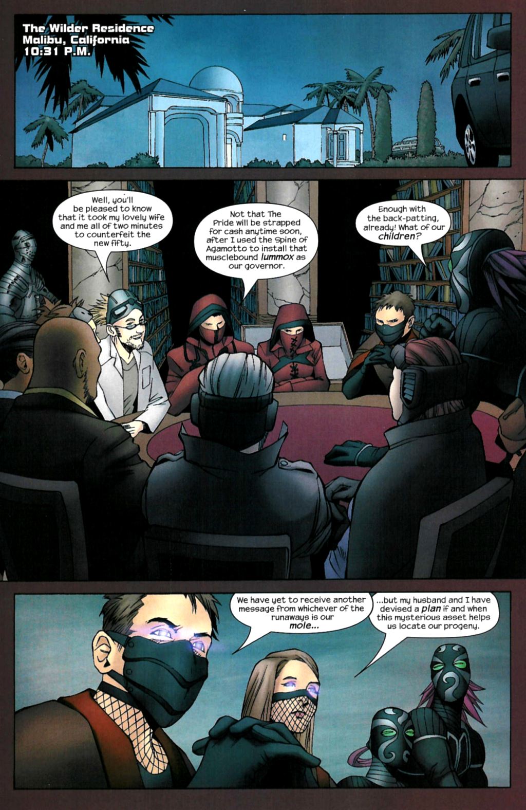 Read online Runaways (2003) comic -  Issue #11 - 12