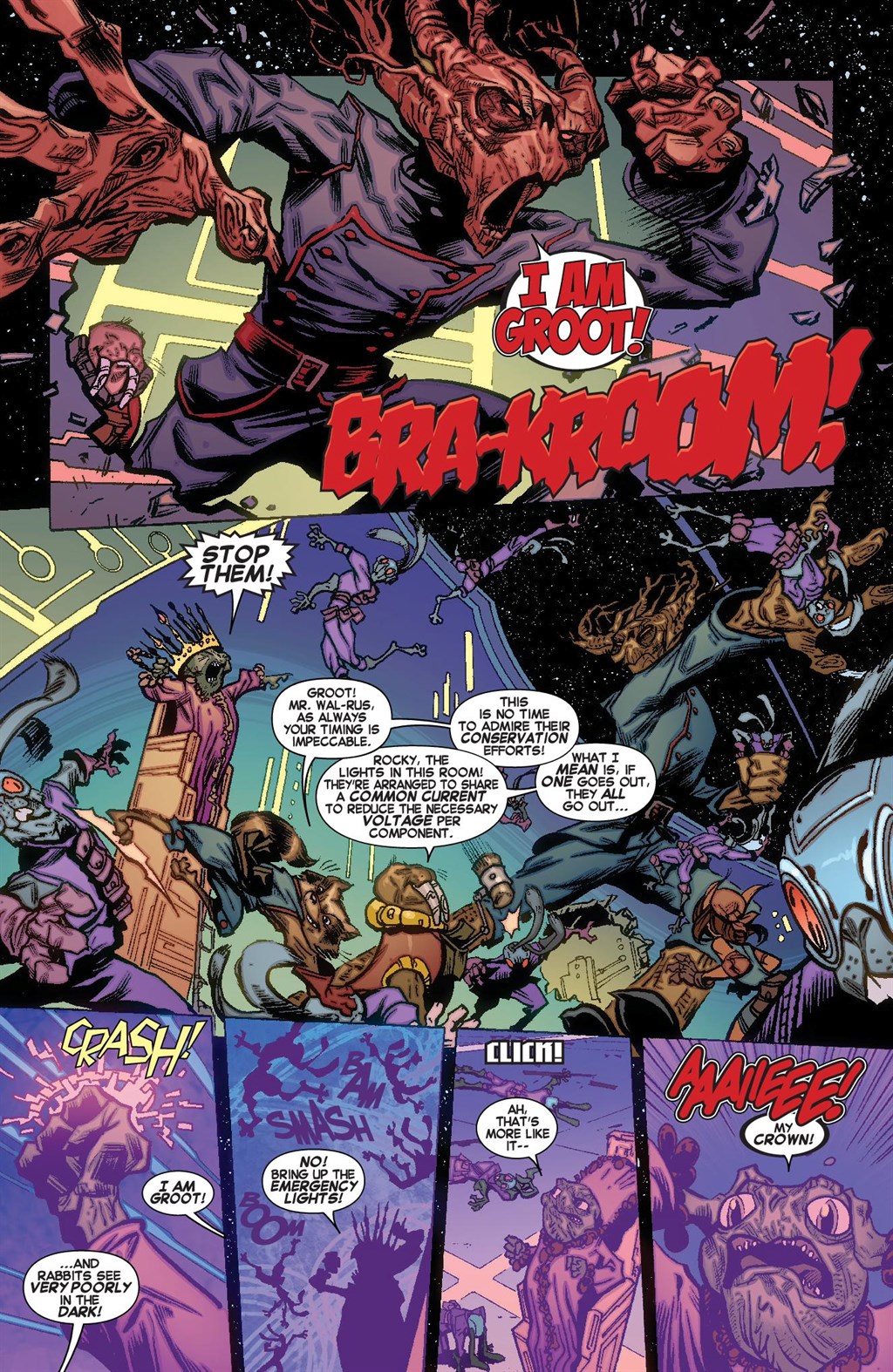 Read online Marvel-Verse: Rocket & Groot comic -  Issue # TPB - 36