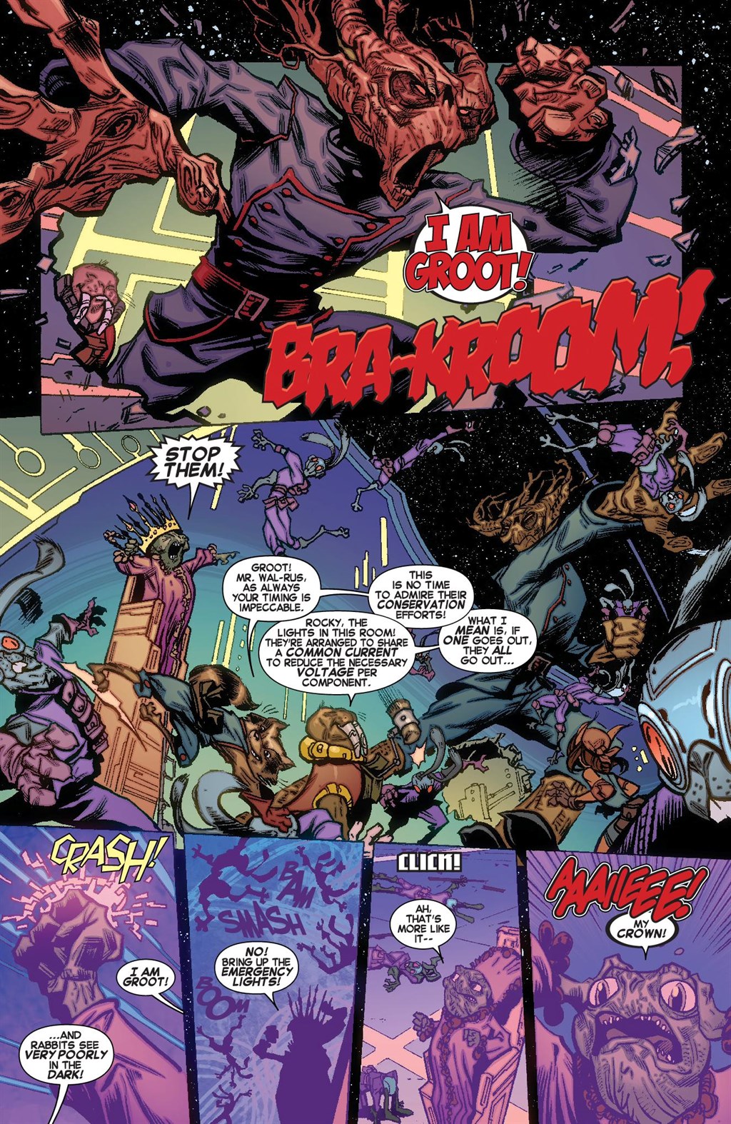 Read online Marvel-Verse: Rocket & Groot comic -  Issue # TPB - 36