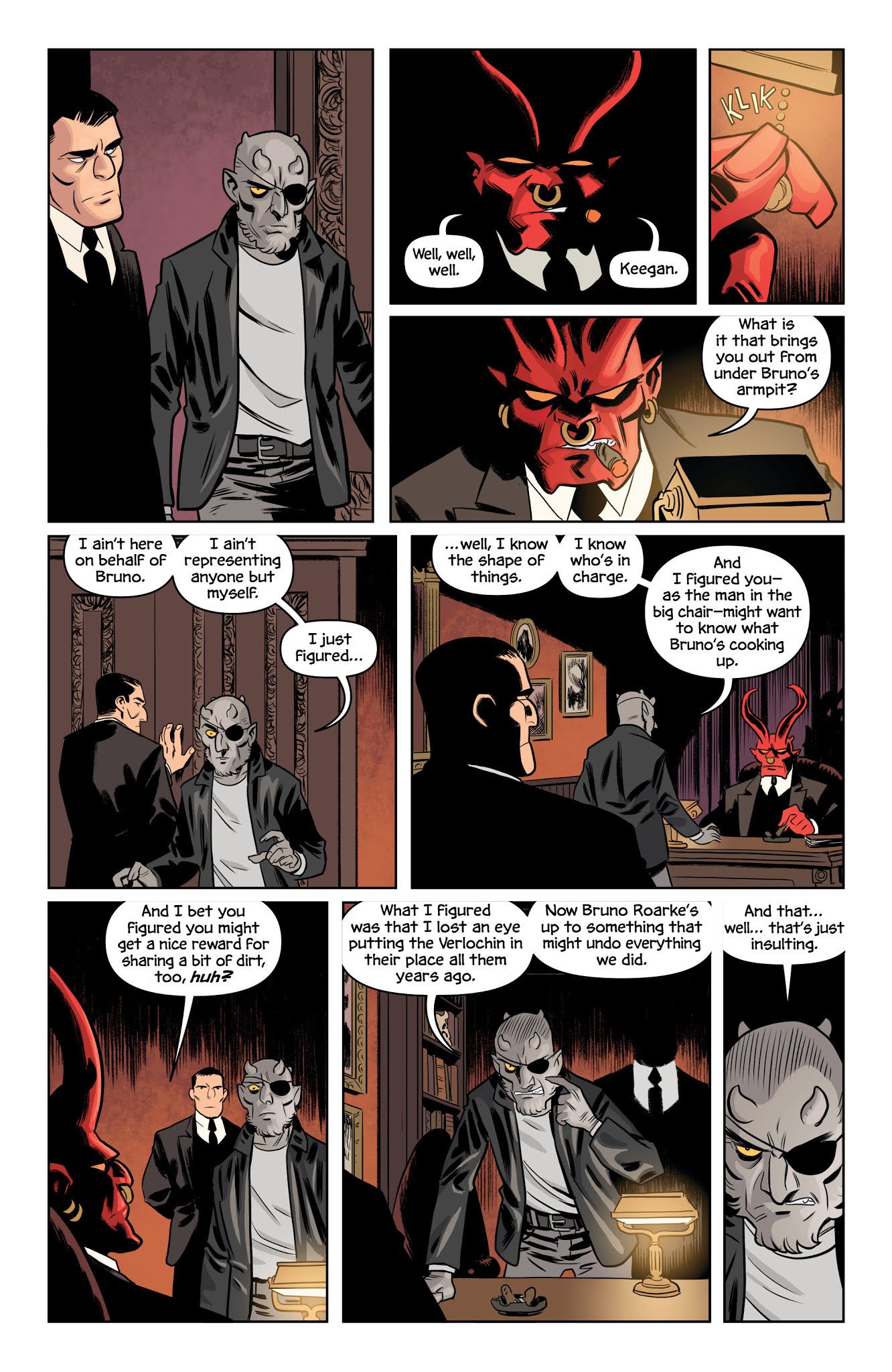 Read online The Damned comic -  Issue #10 - 21