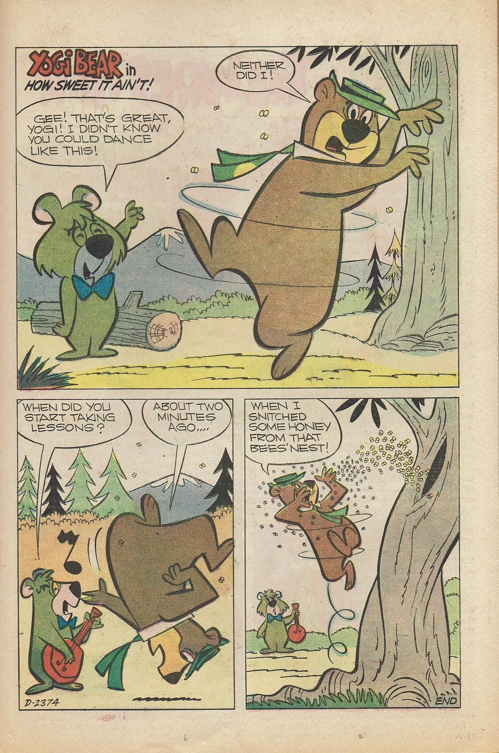 Read online Yogi Bear (1970) comic -  Issue #12 - 24