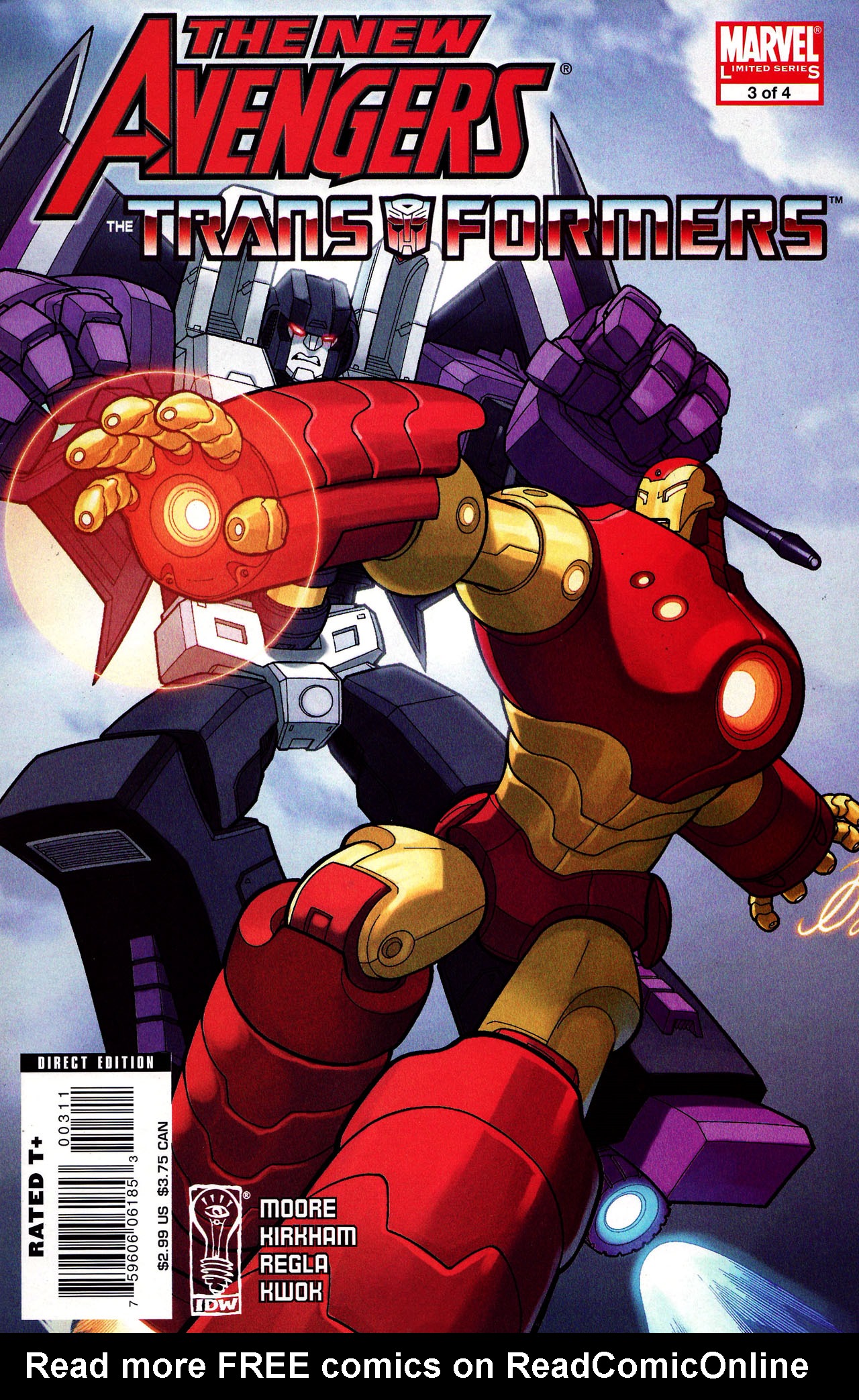 Read online New Avengers/Transformers comic -  Issue #3 - 1