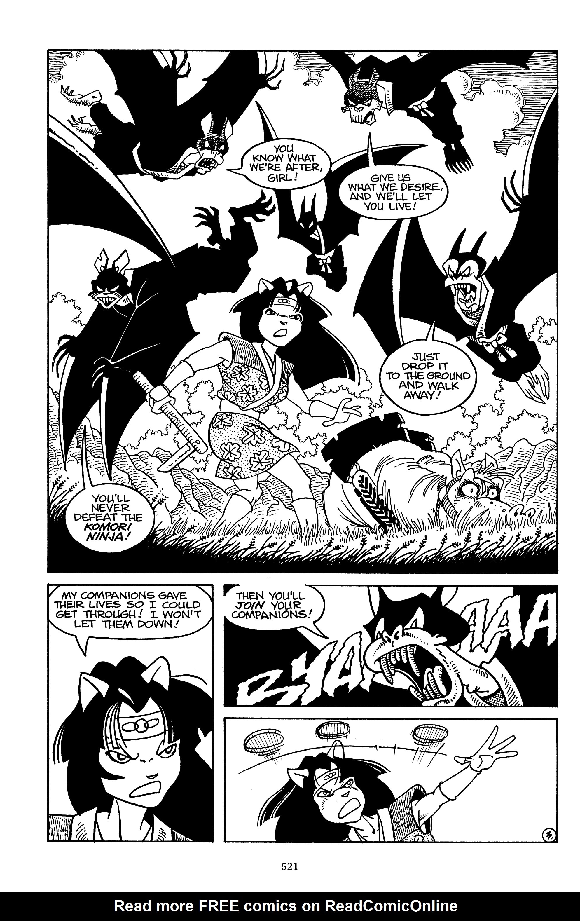 Read online The Usagi Yojimbo Saga (2021) comic -  Issue # TPB 1 (Part 6) - 5