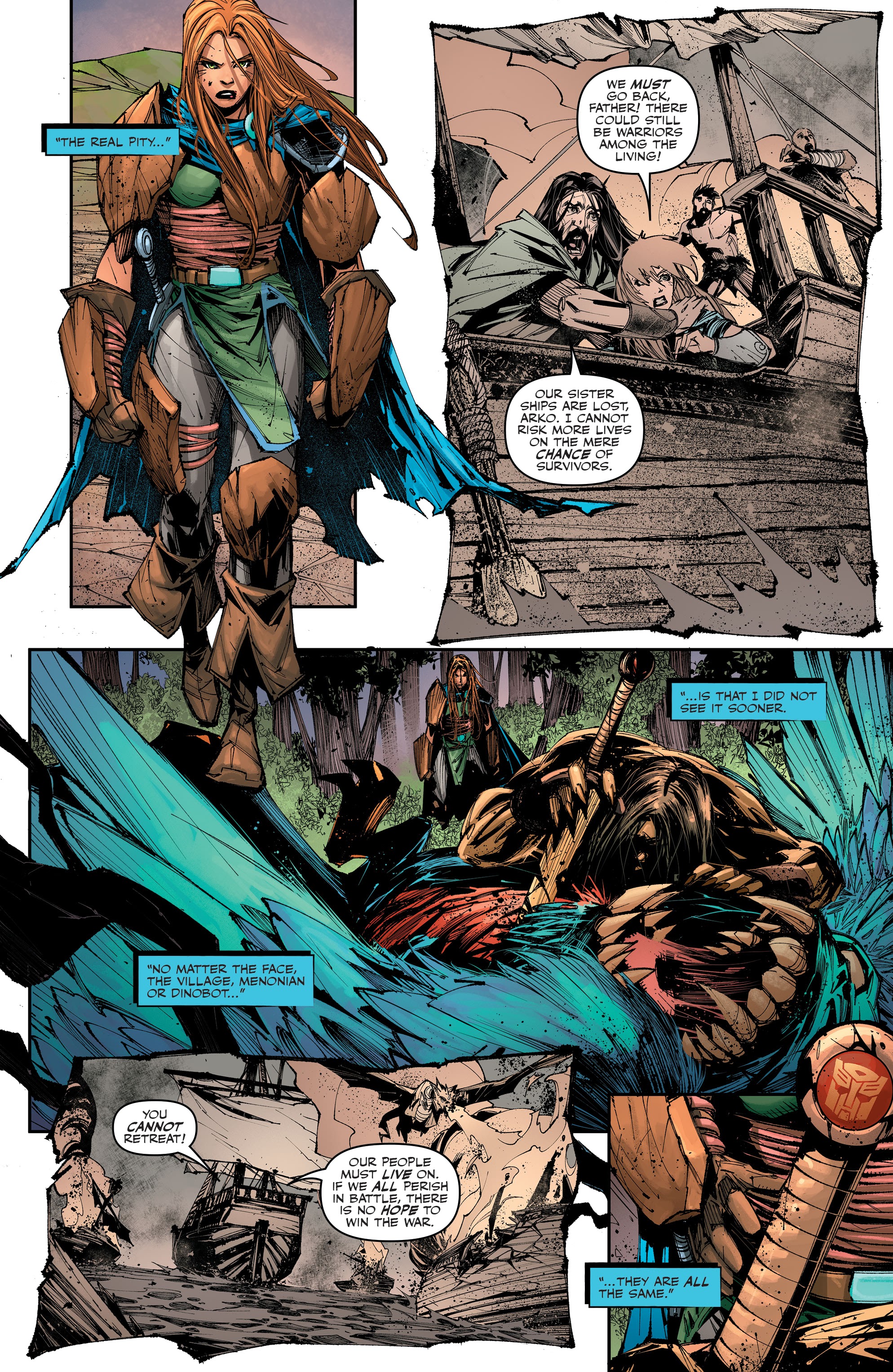Read online Transformers: King Grimlock comic -  Issue #3 - 6