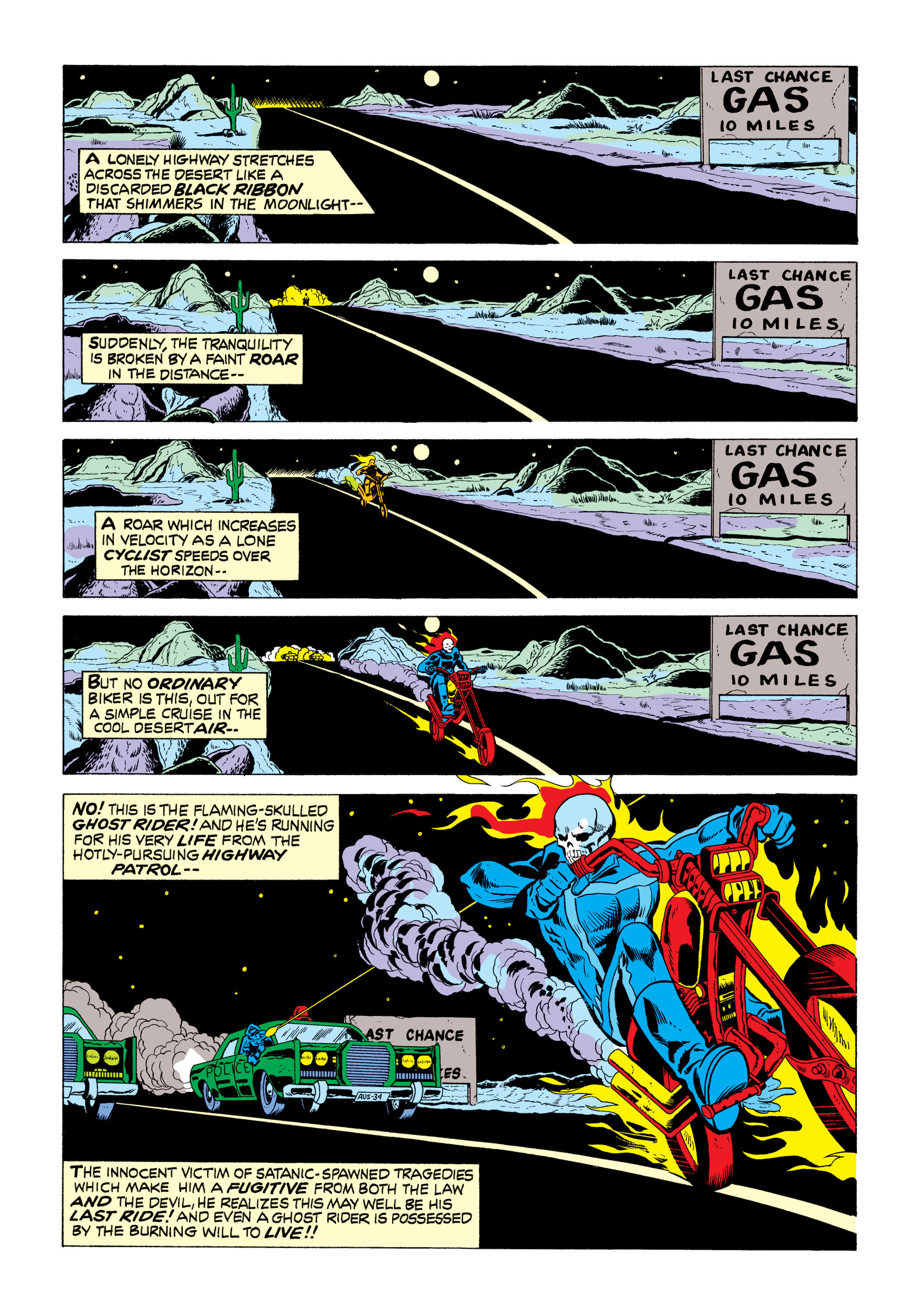 Read online Marvel Masterworks: Ghost Rider comic -  Issue # TPB 1 (Part 3) - 39