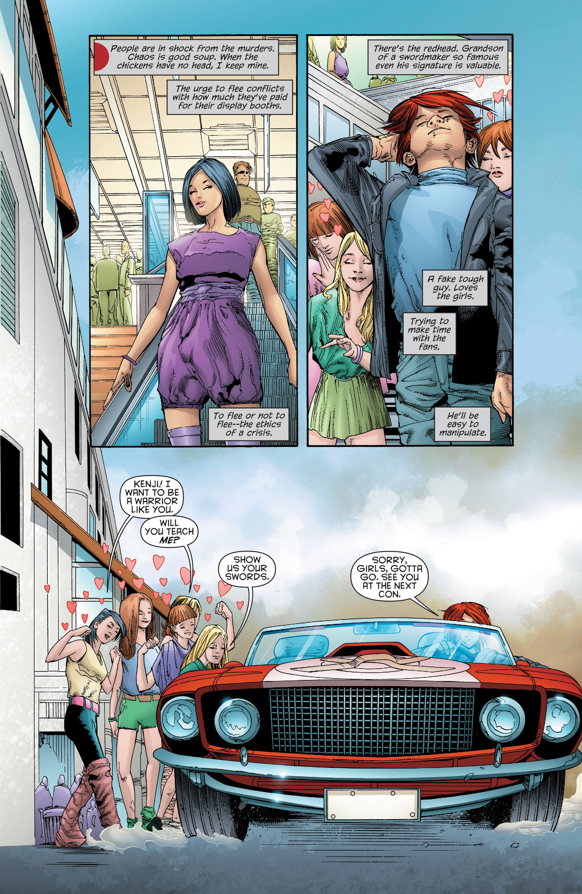 Read online Katana comic -  Issue #5 - 7