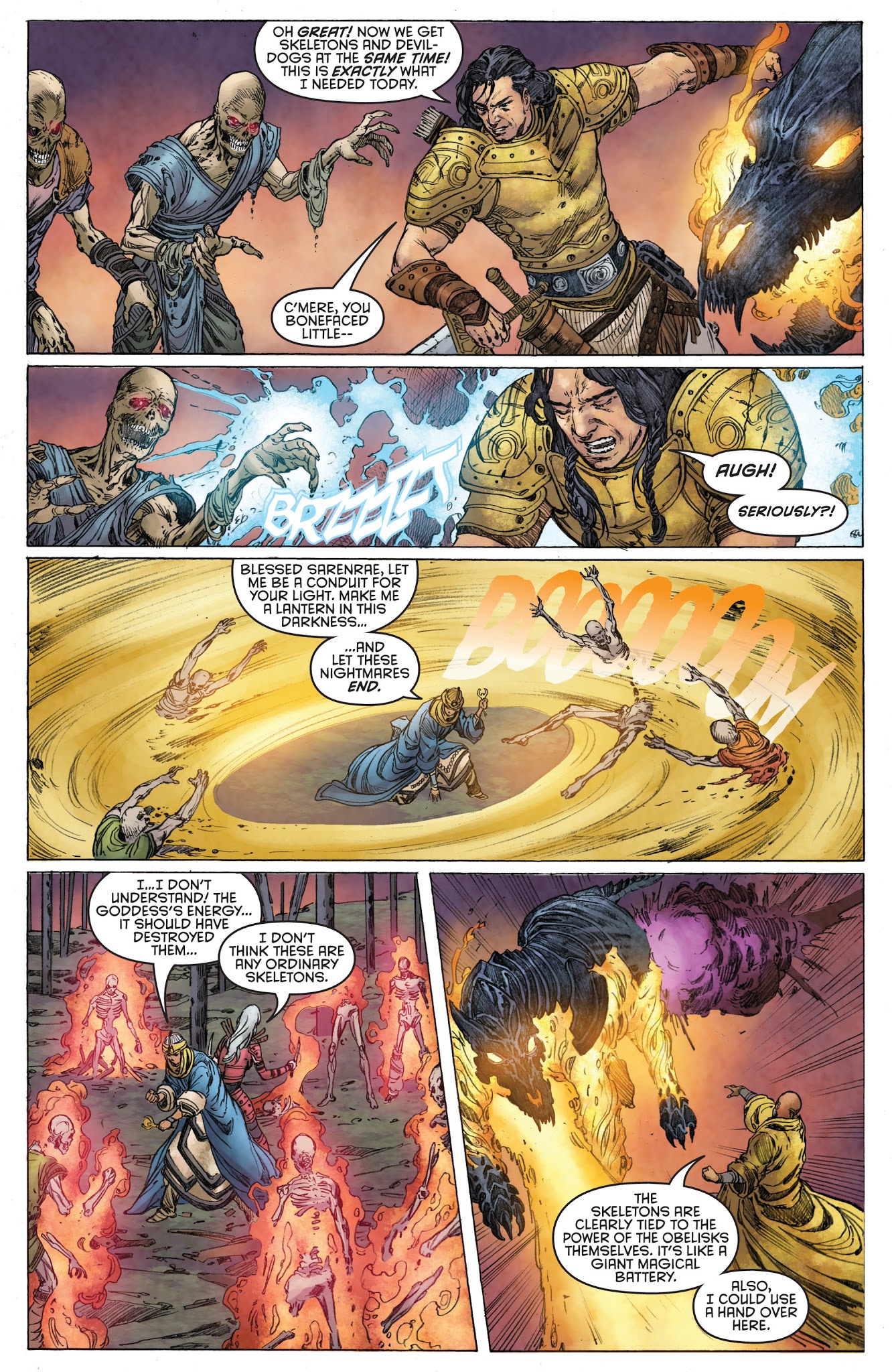 Read online Pathfinder: Runescars comic -  Issue #5 - 14
