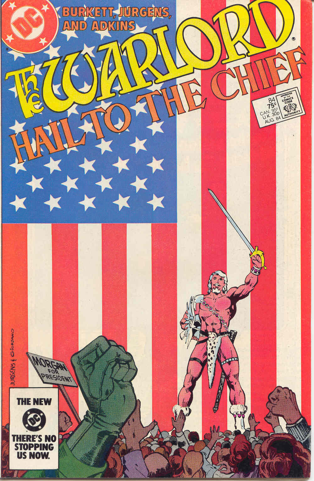 Read online Warlord (1976) comic -  Issue #84 - 1