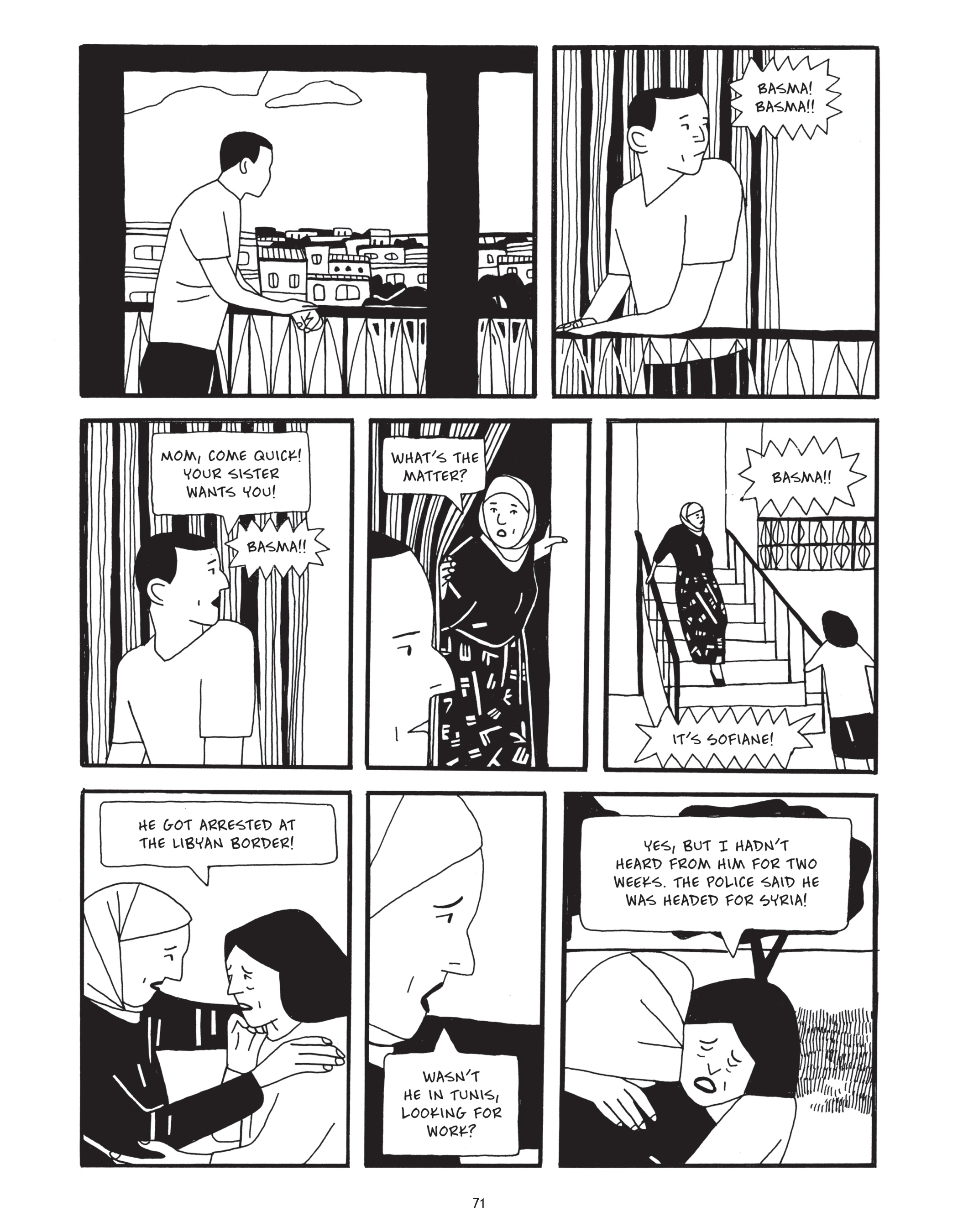 Read online After the Spring: A Story of Tunisian Youth comic -  Issue # TPB - 71
