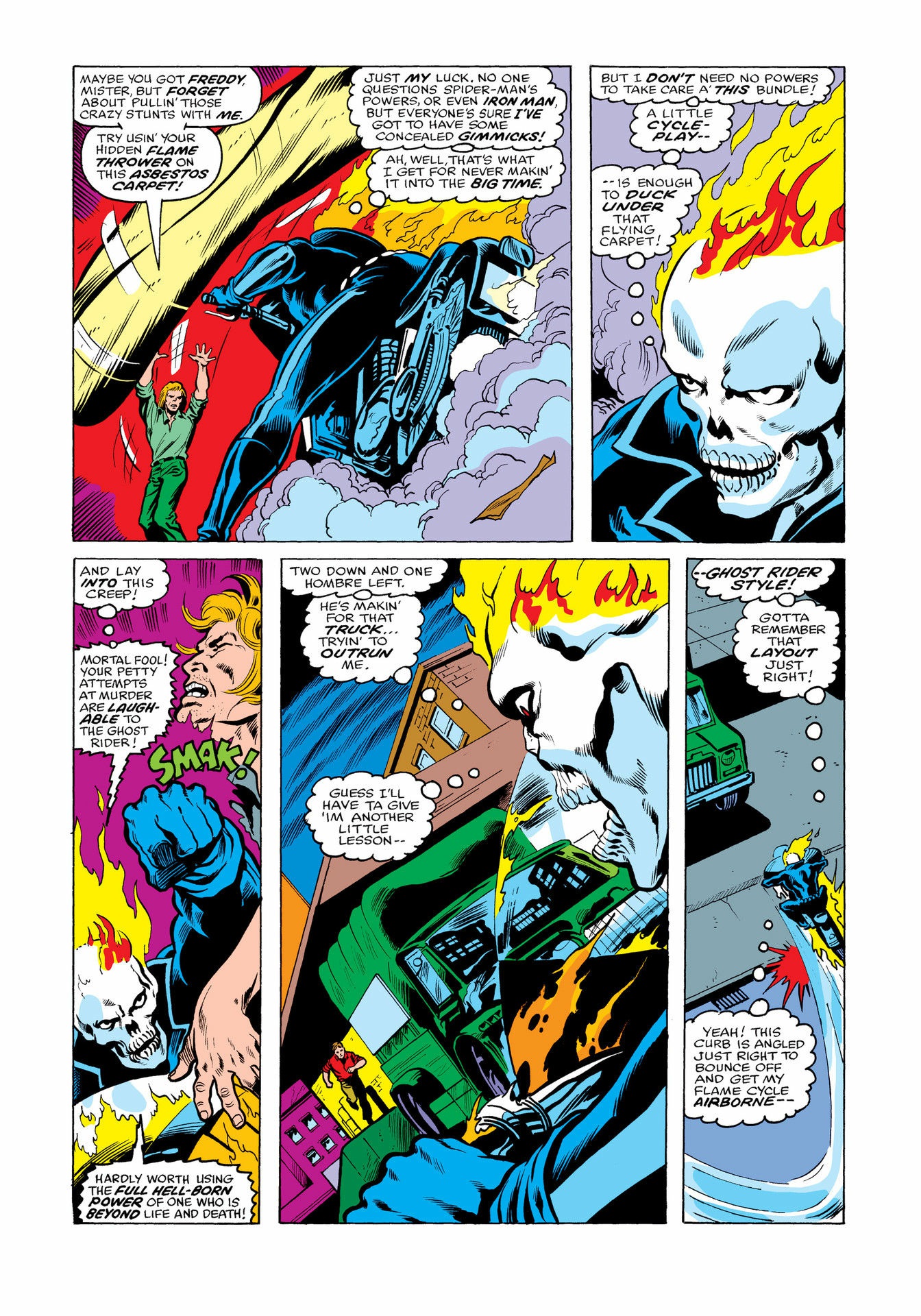 Read online Marvel Masterworks: Ghost Rider comic -  Issue # TPB 2 (Part 3) - 98