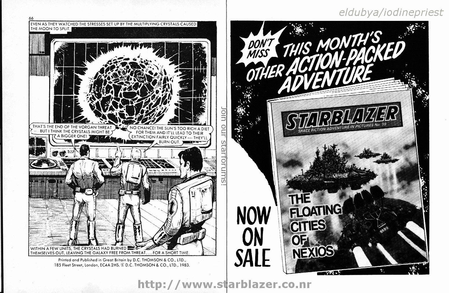 Read online Starblazer comic -  Issue #98 - 35