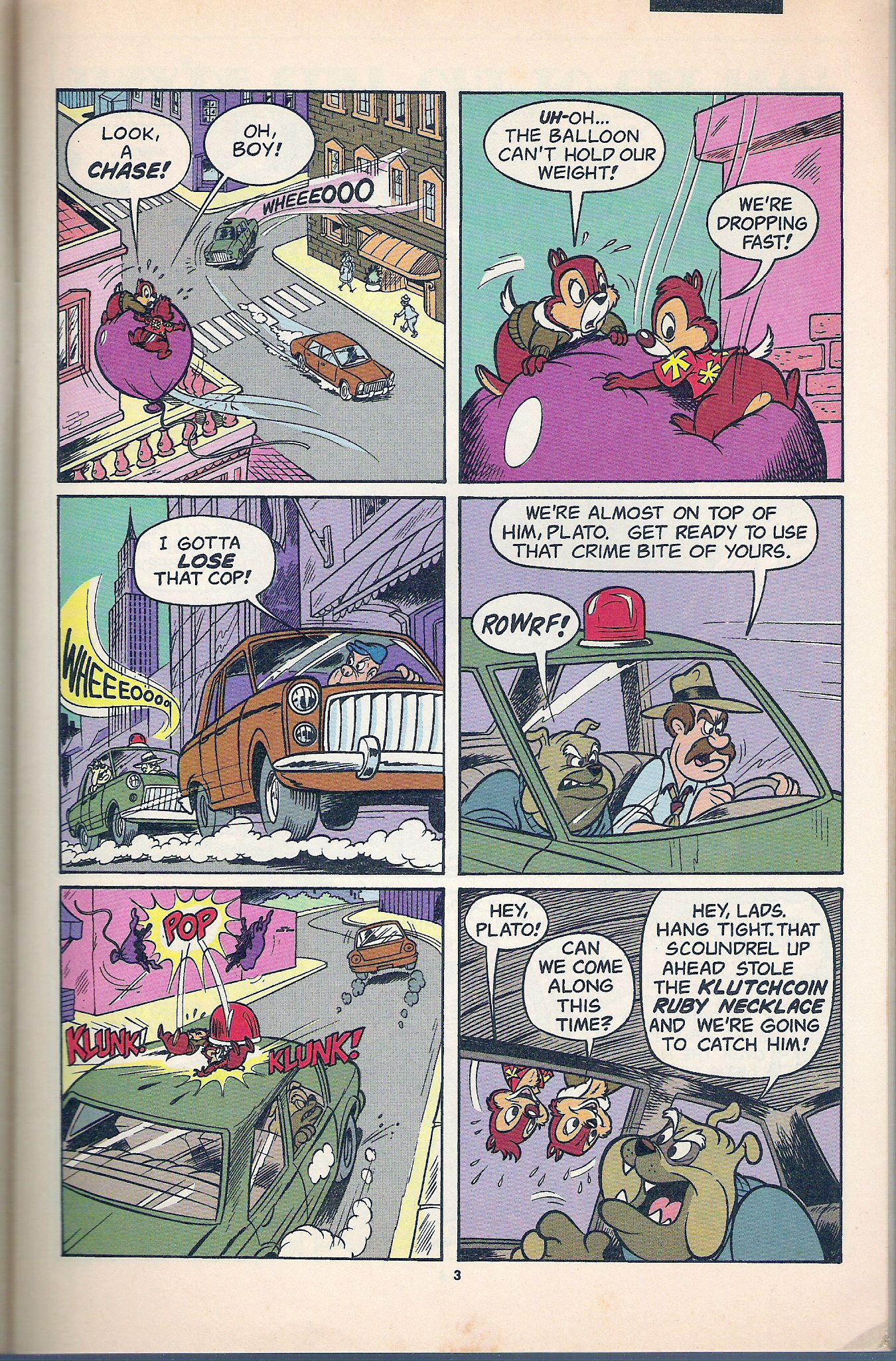 Read online Disney's Chip 'N Dale Rescue Rangers comic -  Issue #1 - 5