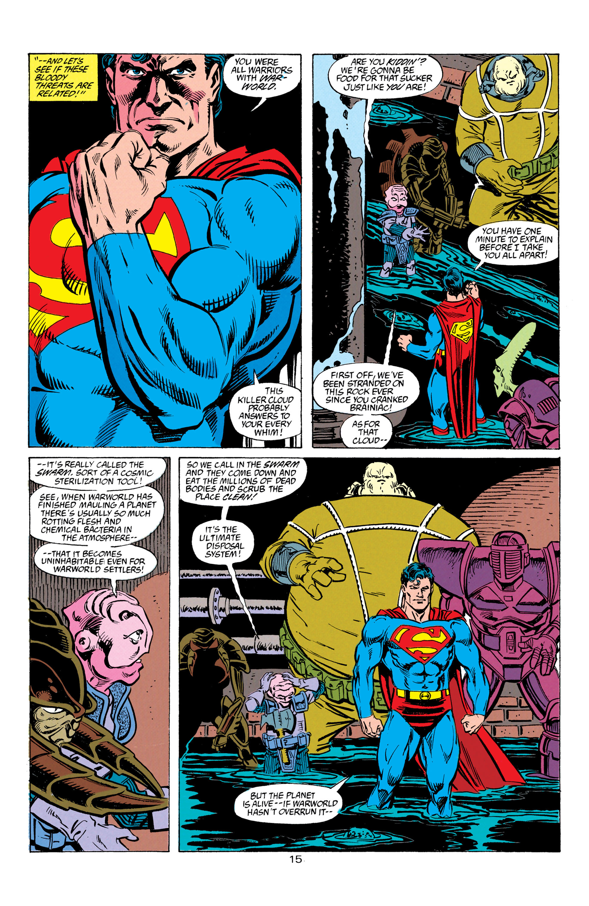 Read online Superman (1987) comic -  Issue #67 - 16