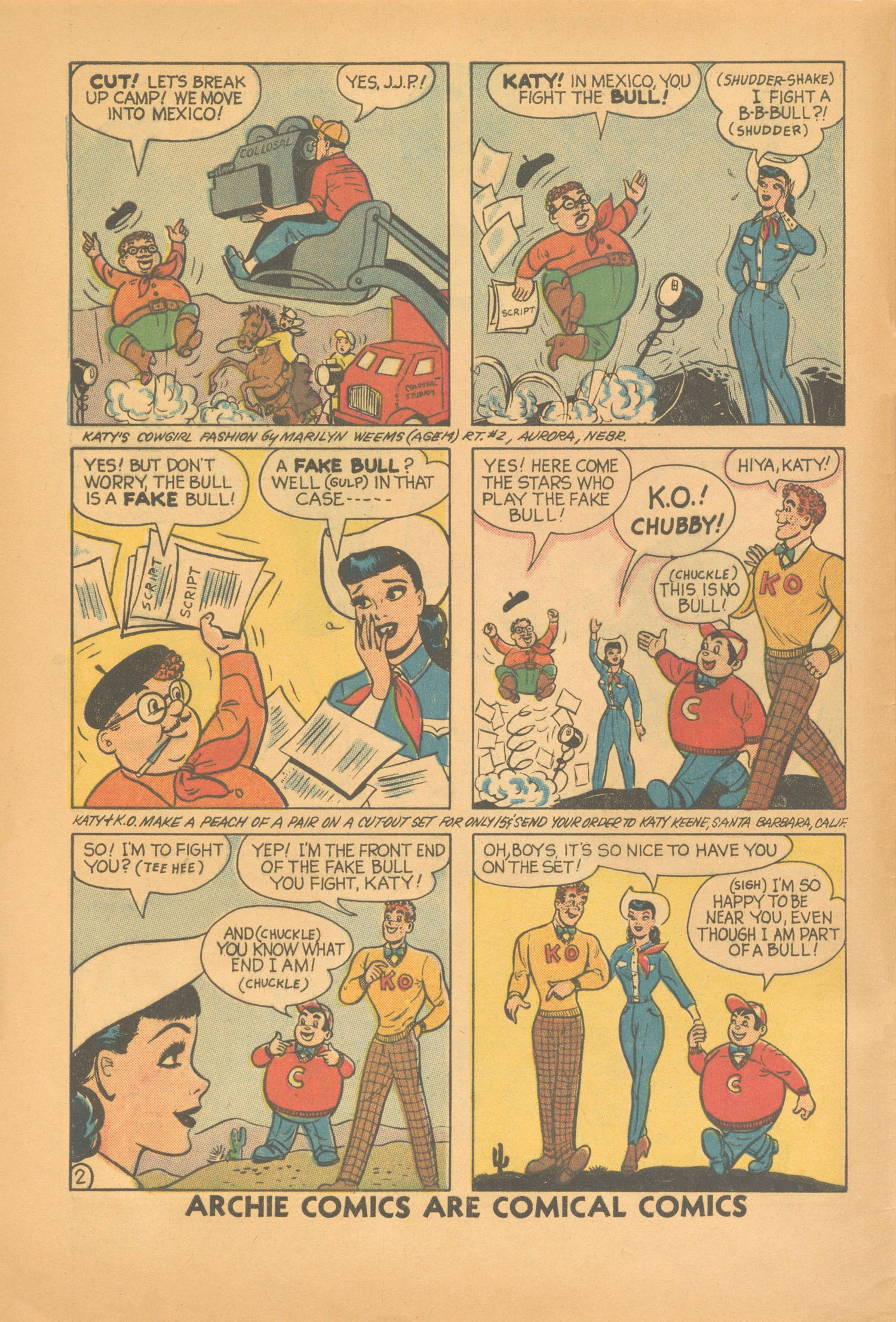 Read online Katy Keene (1949) comic -  Issue #47 - 4