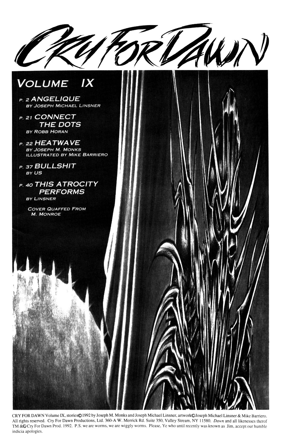 Read online Cry for Dawn comic -  Issue #9 - 4