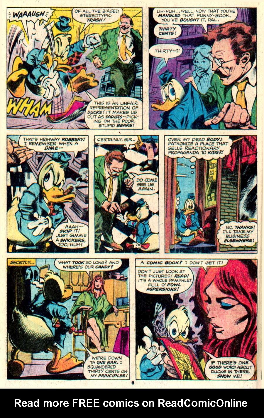 Read online Howard the Duck (1976) comic -  Issue #5 - 5