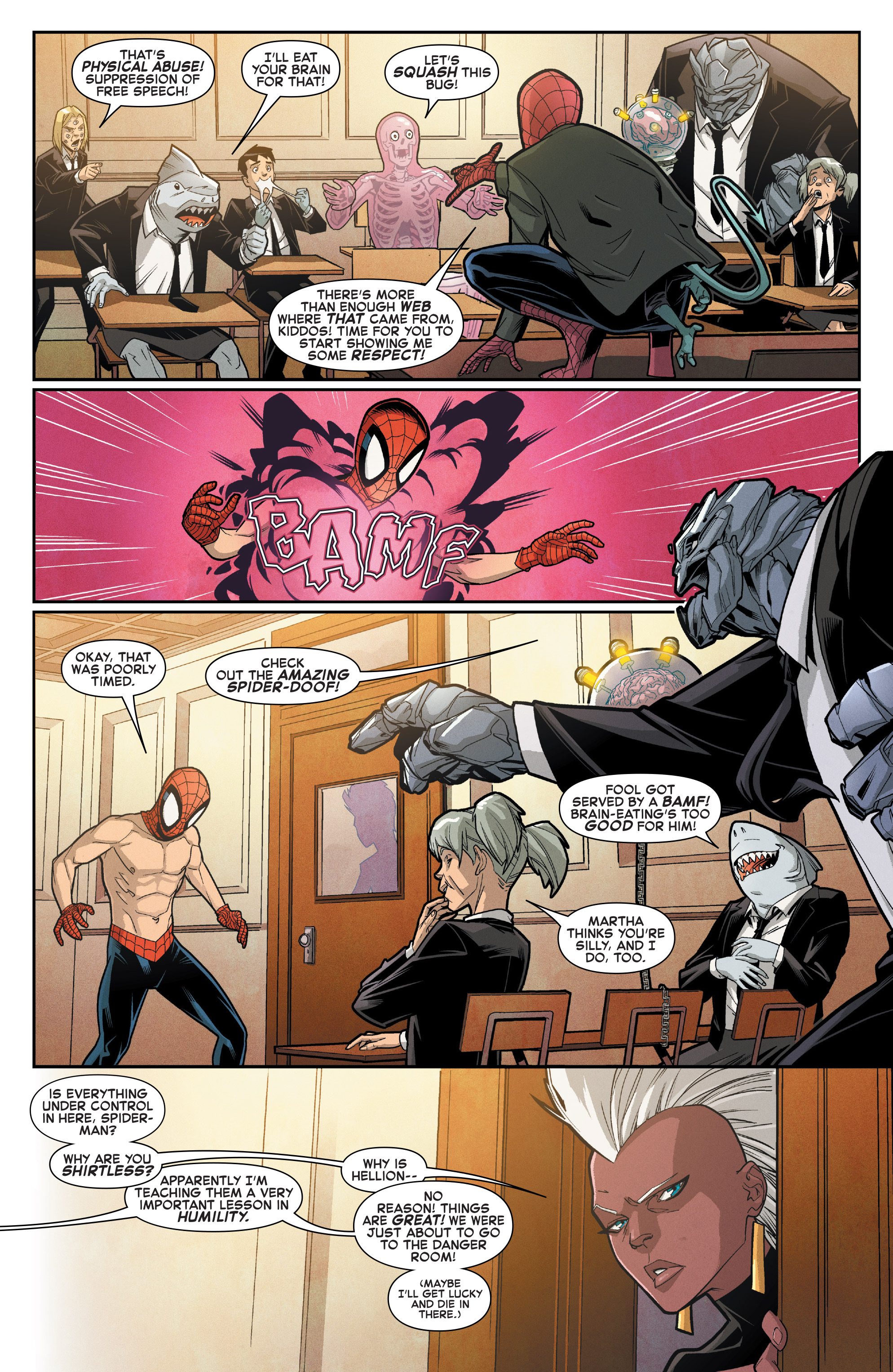 Read online Spider-Man & the X-Men comic -  Issue #1 - 10