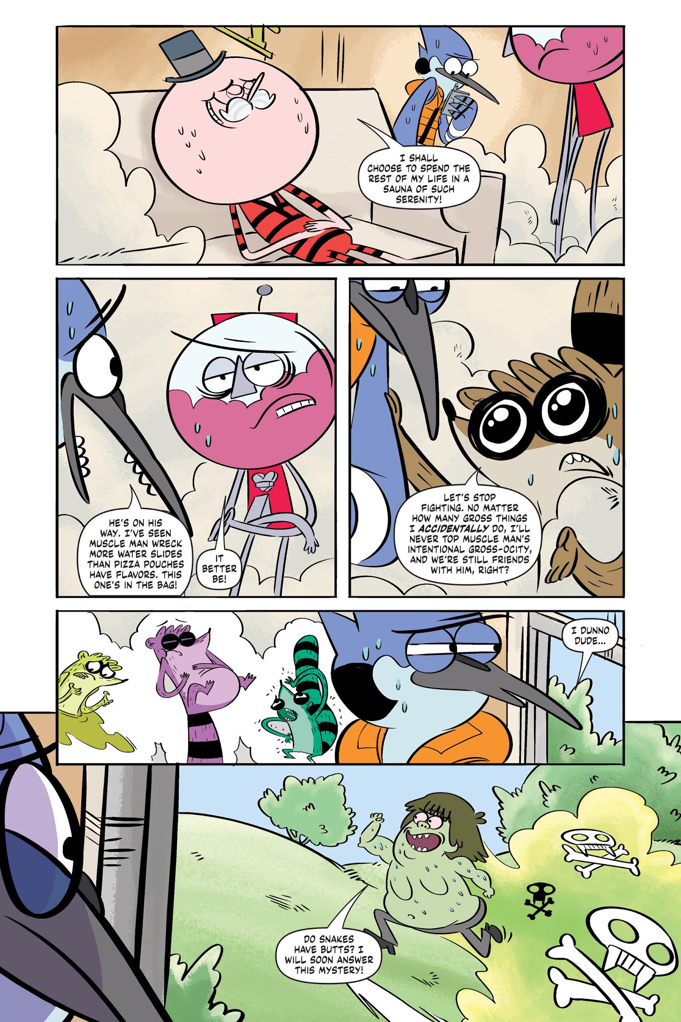 Read online Regular Show: Hydration comic -  Issue # TPB (Part 1) - 77