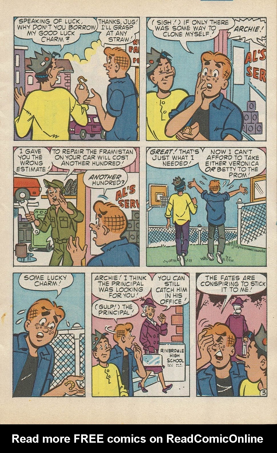 Read online Everything's Archie comic -  Issue #144 - 5