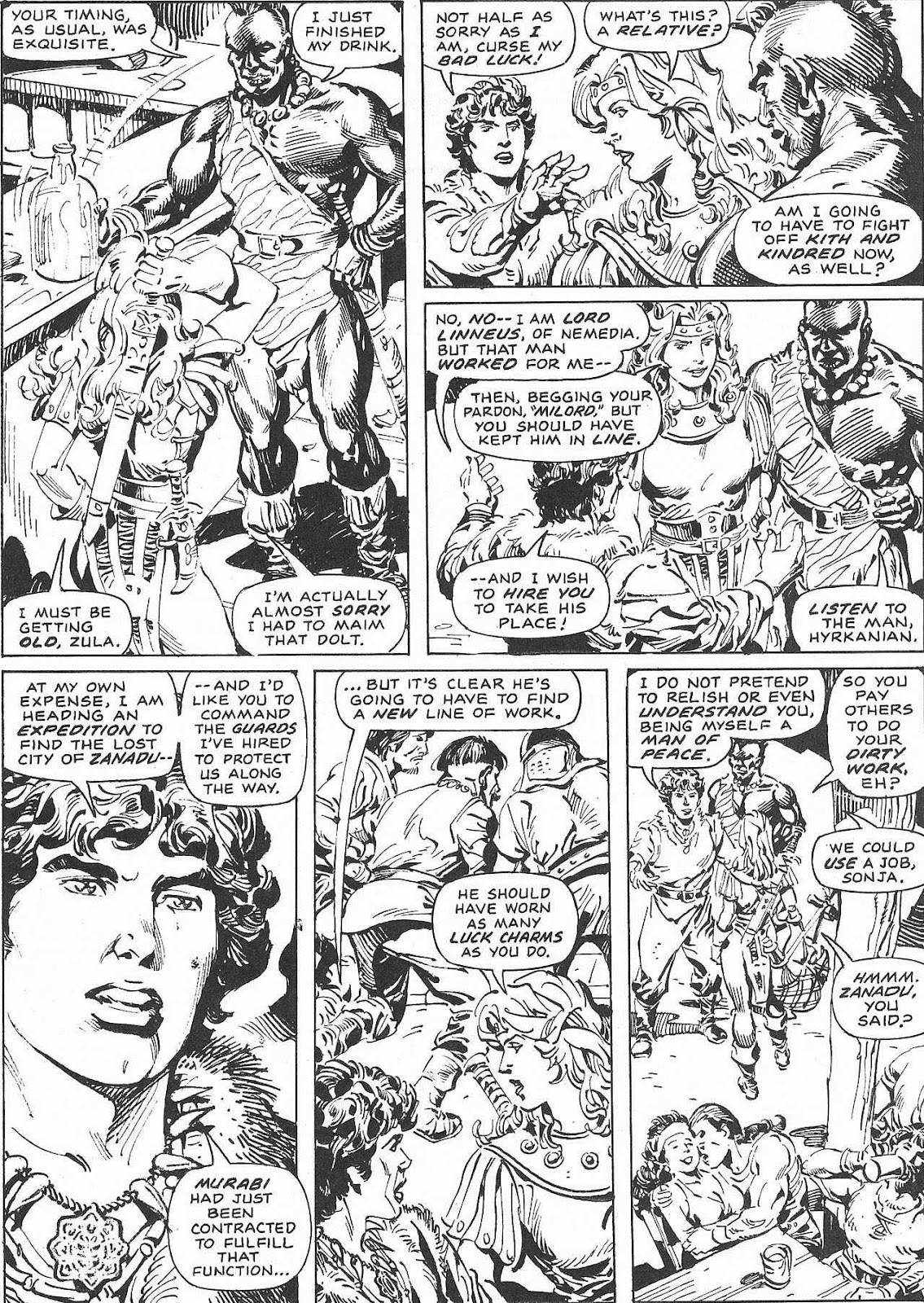The Savage Sword Of Conan issue 207 - Page 62