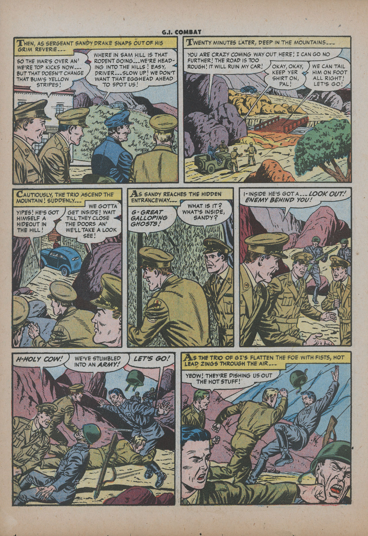 Read online G.I. Combat (1952) comic -  Issue #23 - 14