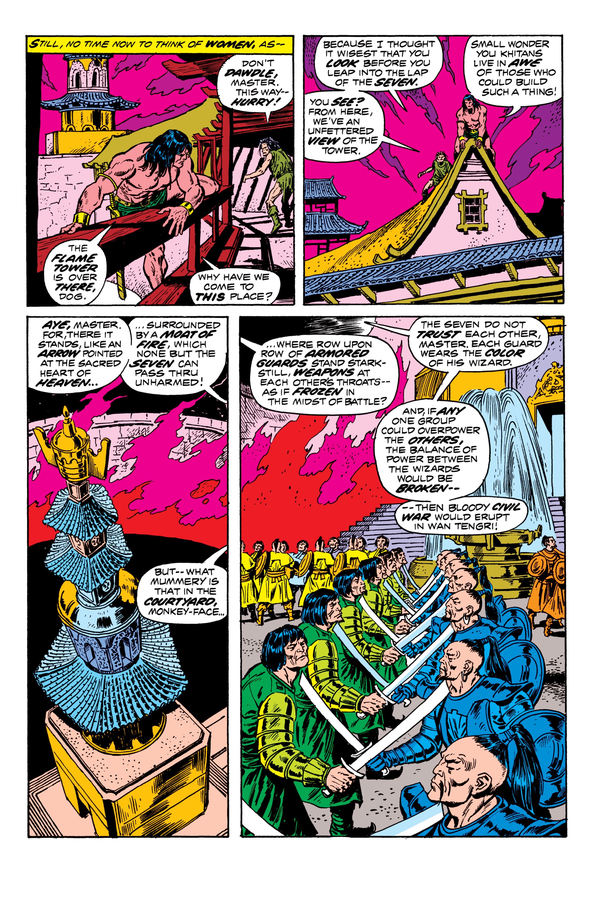 Read online Conan The Barbarian Epic Collection: The Original Marvel Years - The Curse Of The Golden Skull comic -  Issue # TPB (Part 2) - 37