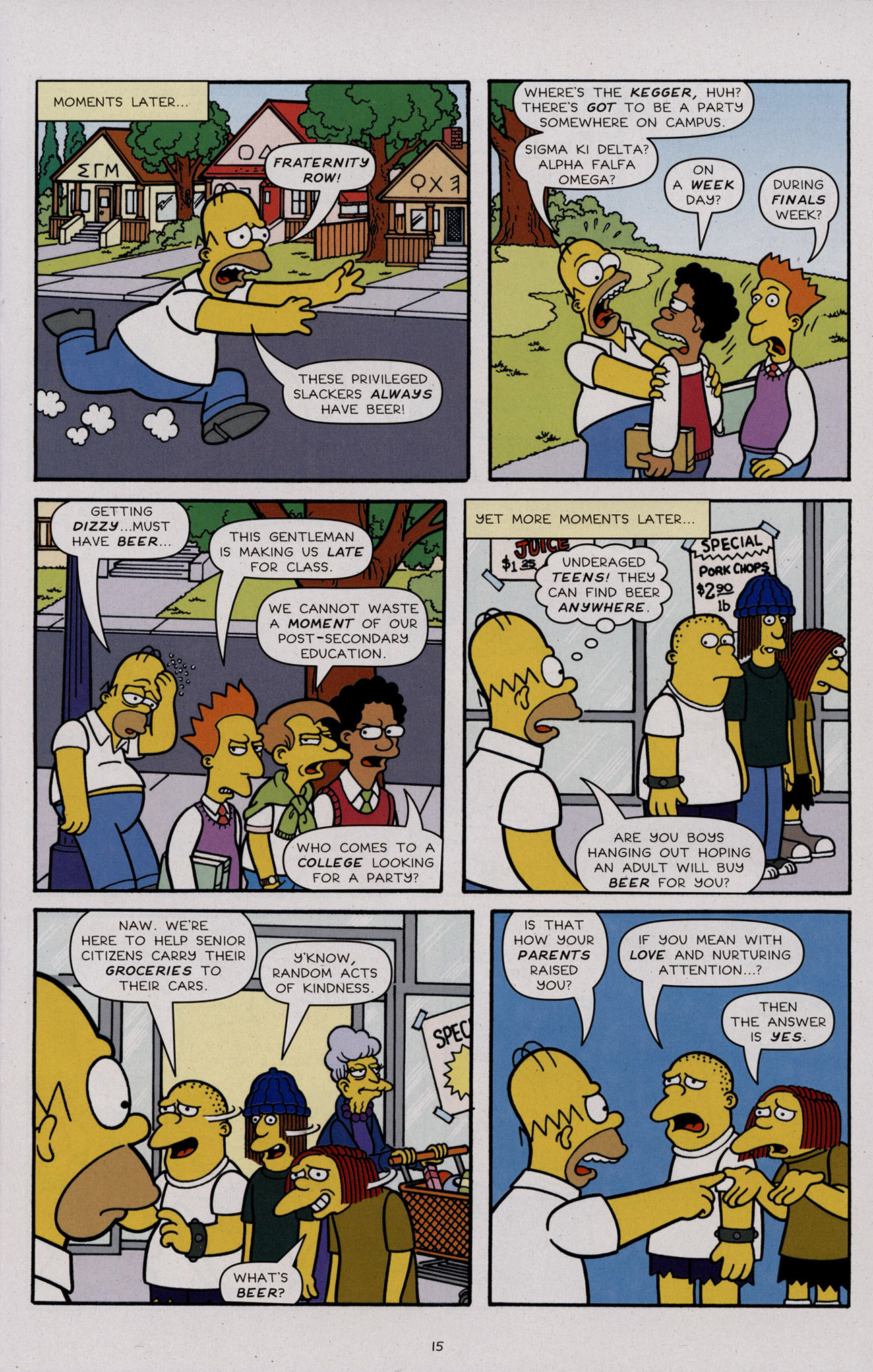 Read online Simpsons Comics comic -  Issue #177 - 17