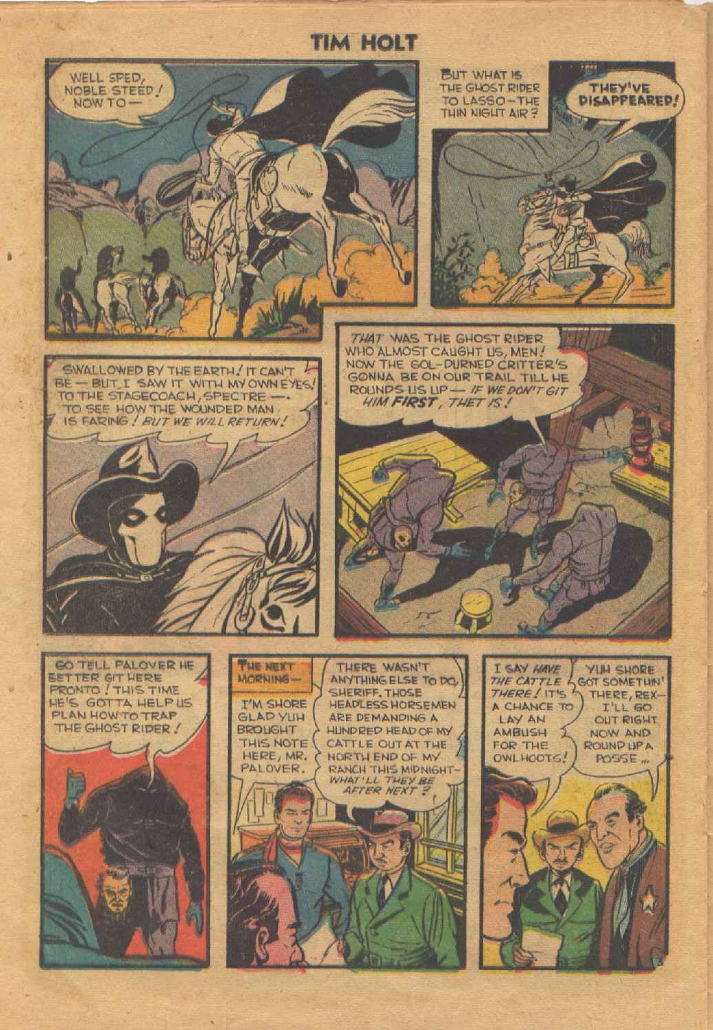 Read online Tim Holt comic -  Issue #28 - 22