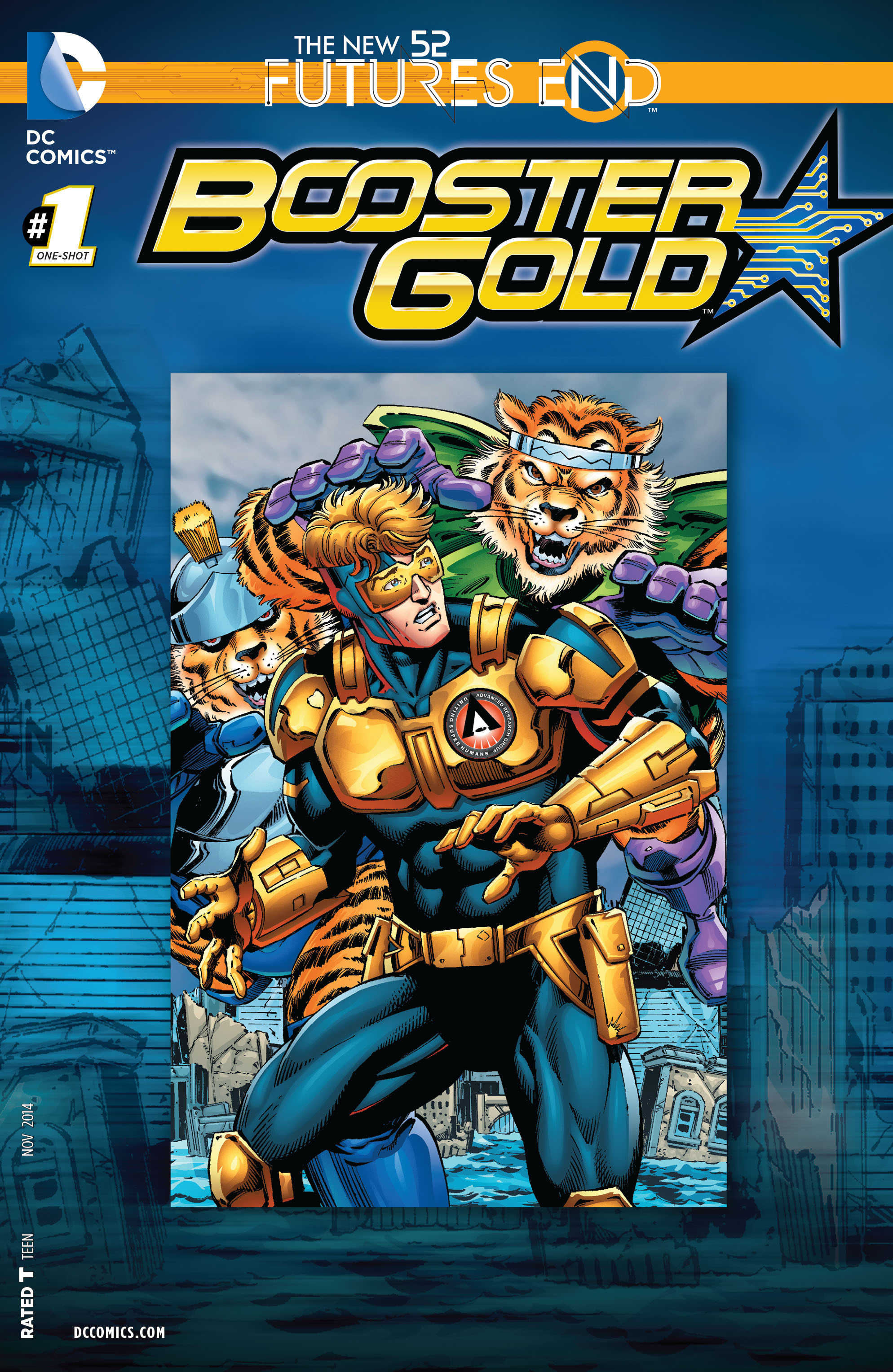 Read online Booster Gold: Futures End comic -  Issue # Full - 1