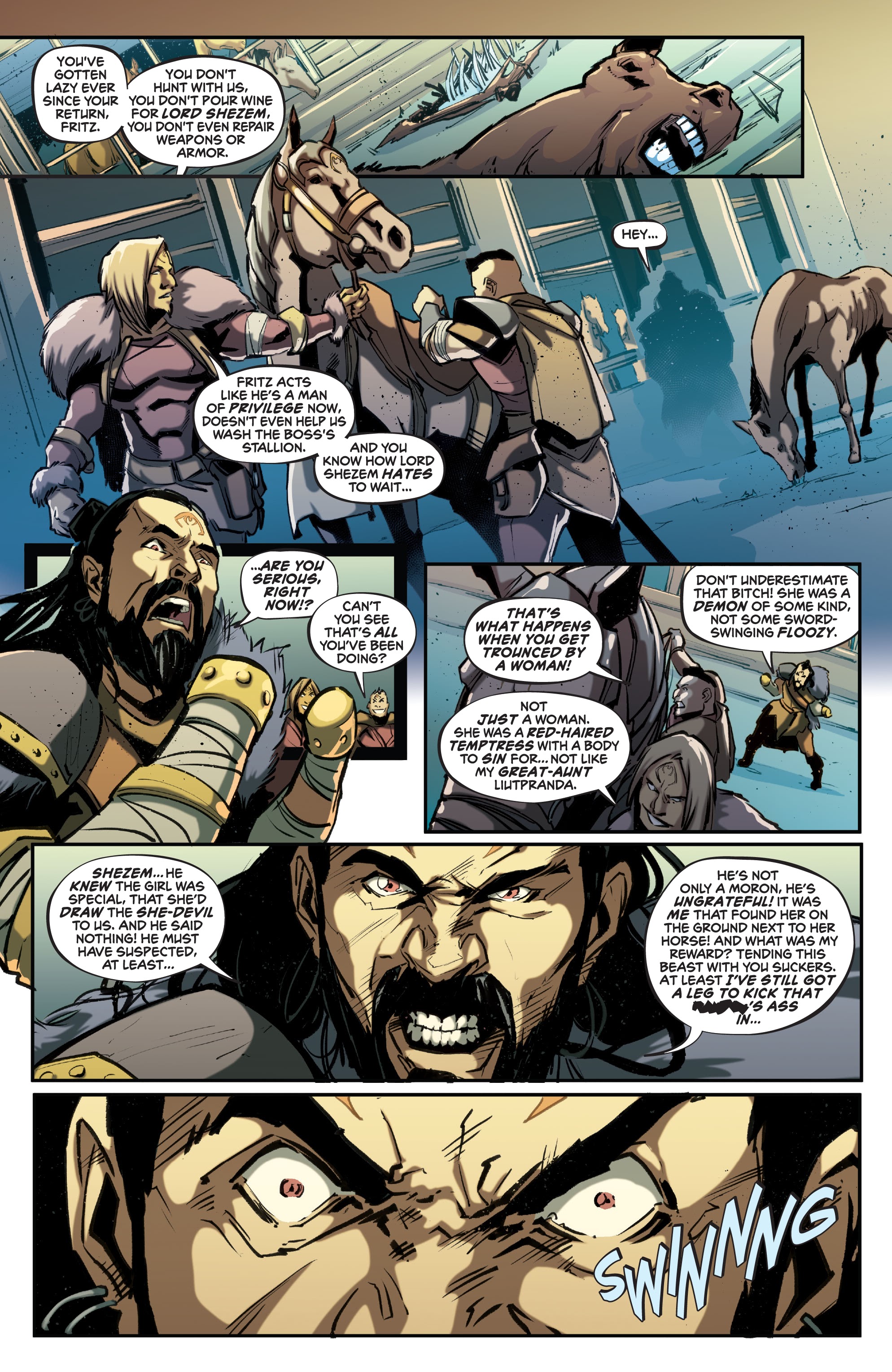 Read online Red Sonja (2021) comic -  Issue #4 - 15