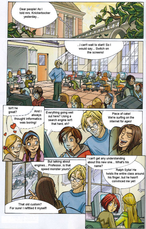 Read online W.i.t.c.h. comic -  Issue #25 - 32