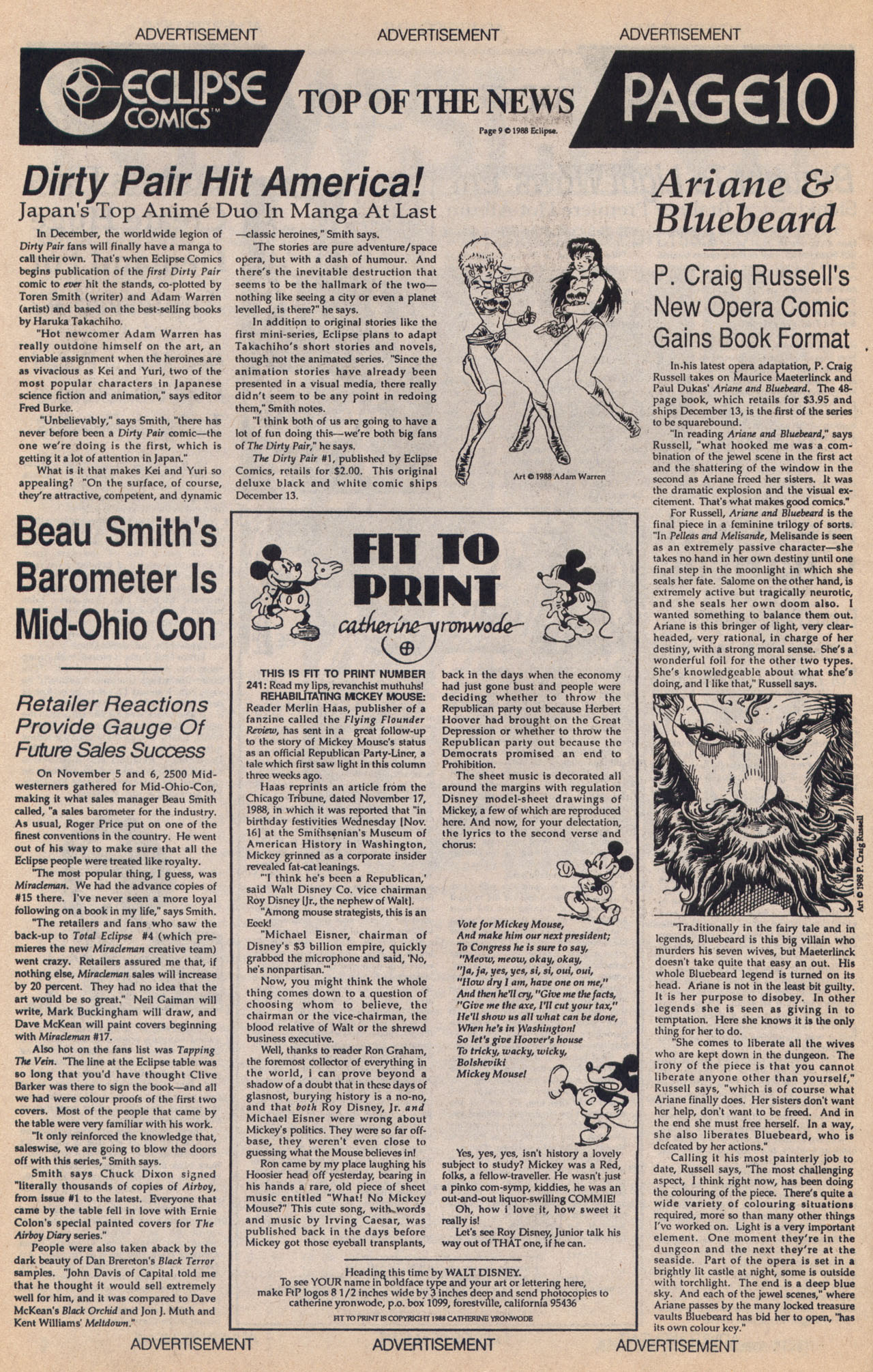 Read online Amazing Heroes comic -  Issue #158 - 11
