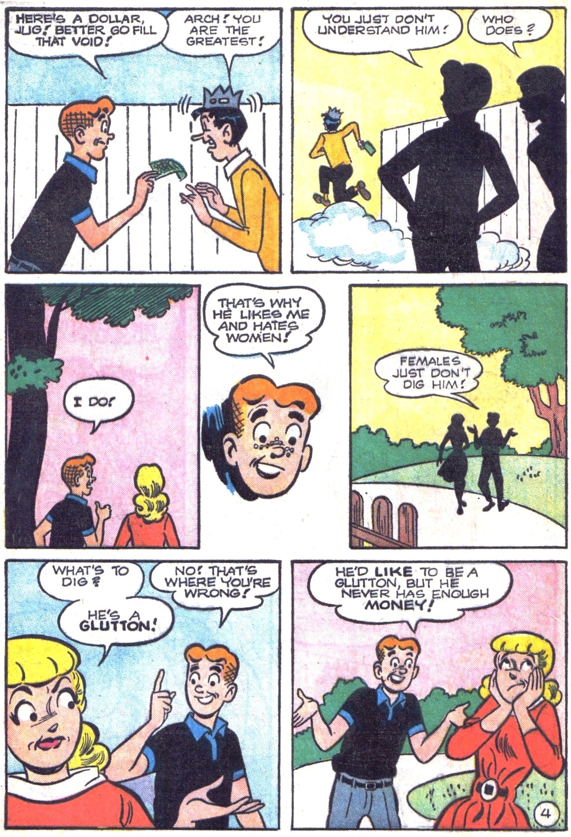 Read online Archie's Pal Jughead comic -  Issue #98 - 16