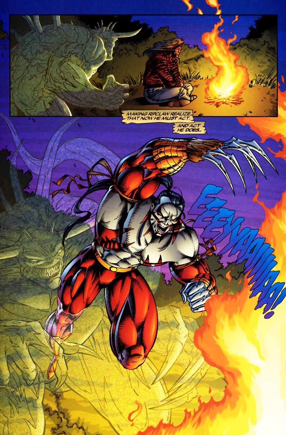 Read online Ripclaw [I] comic -  Issue #0.5 - 5