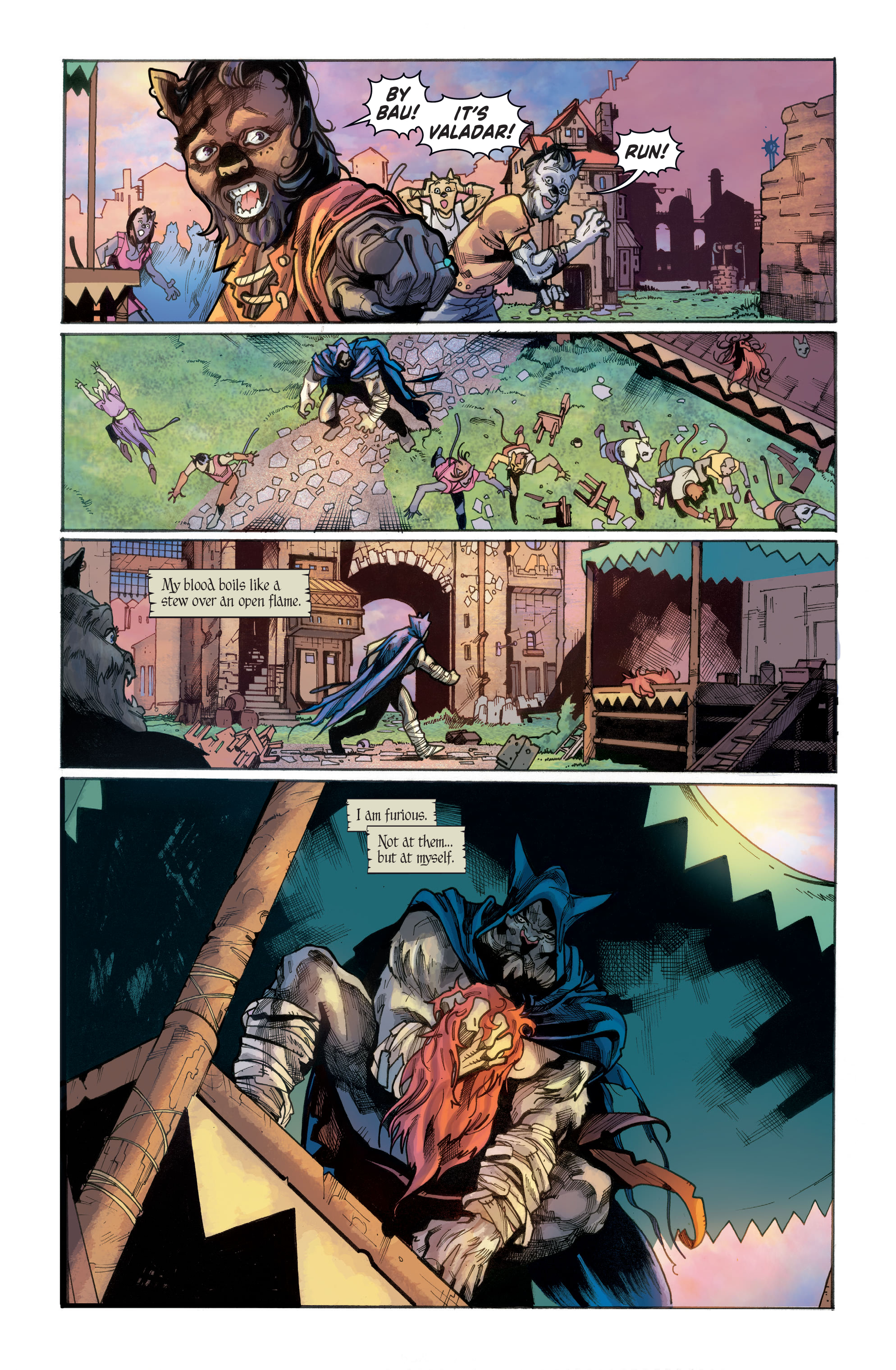 Read online Battlecats: Tales of Valderia comic -  Issue #4 - 8